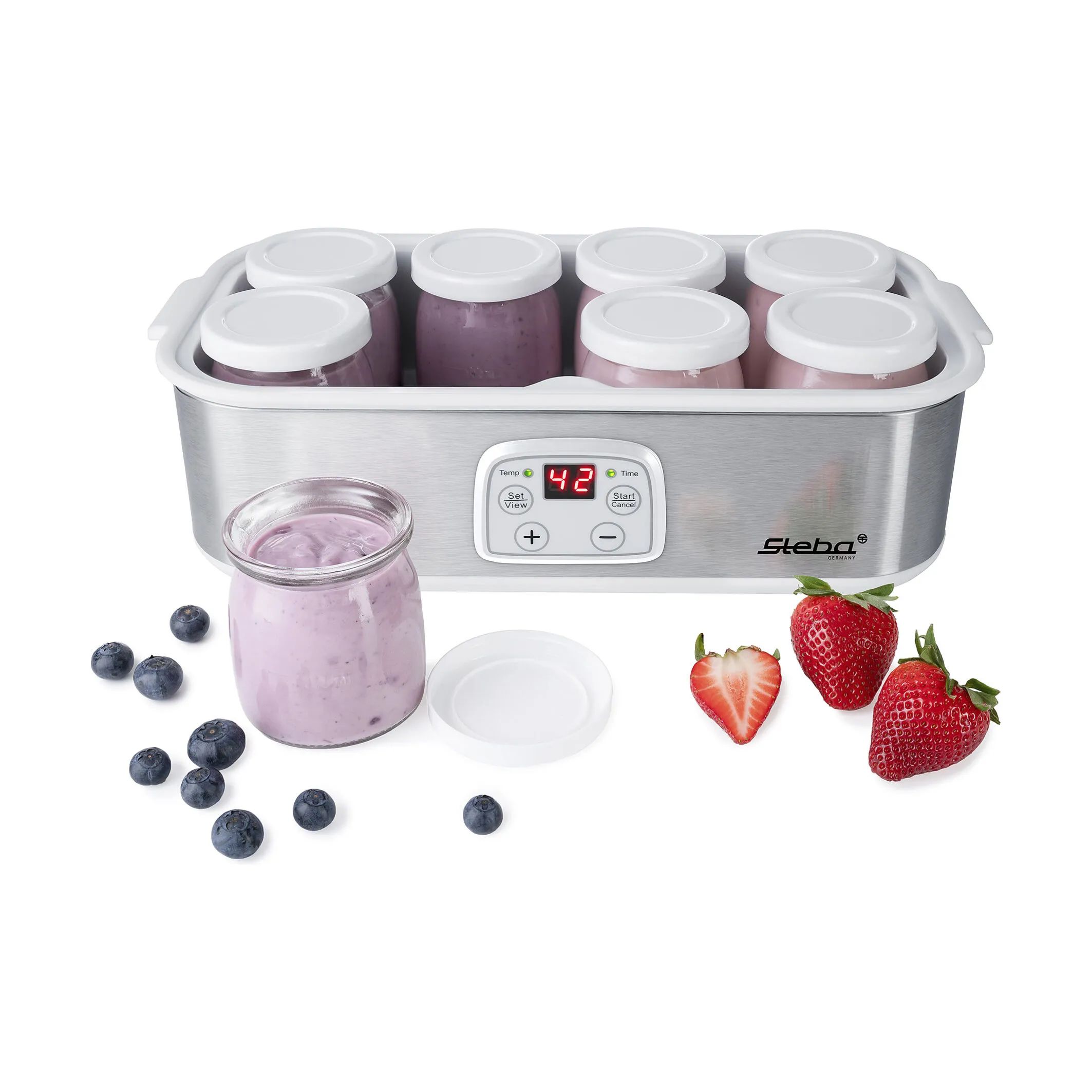 Steba Ismaskiner JM3 Yoghurtmaskine i Stål, 5