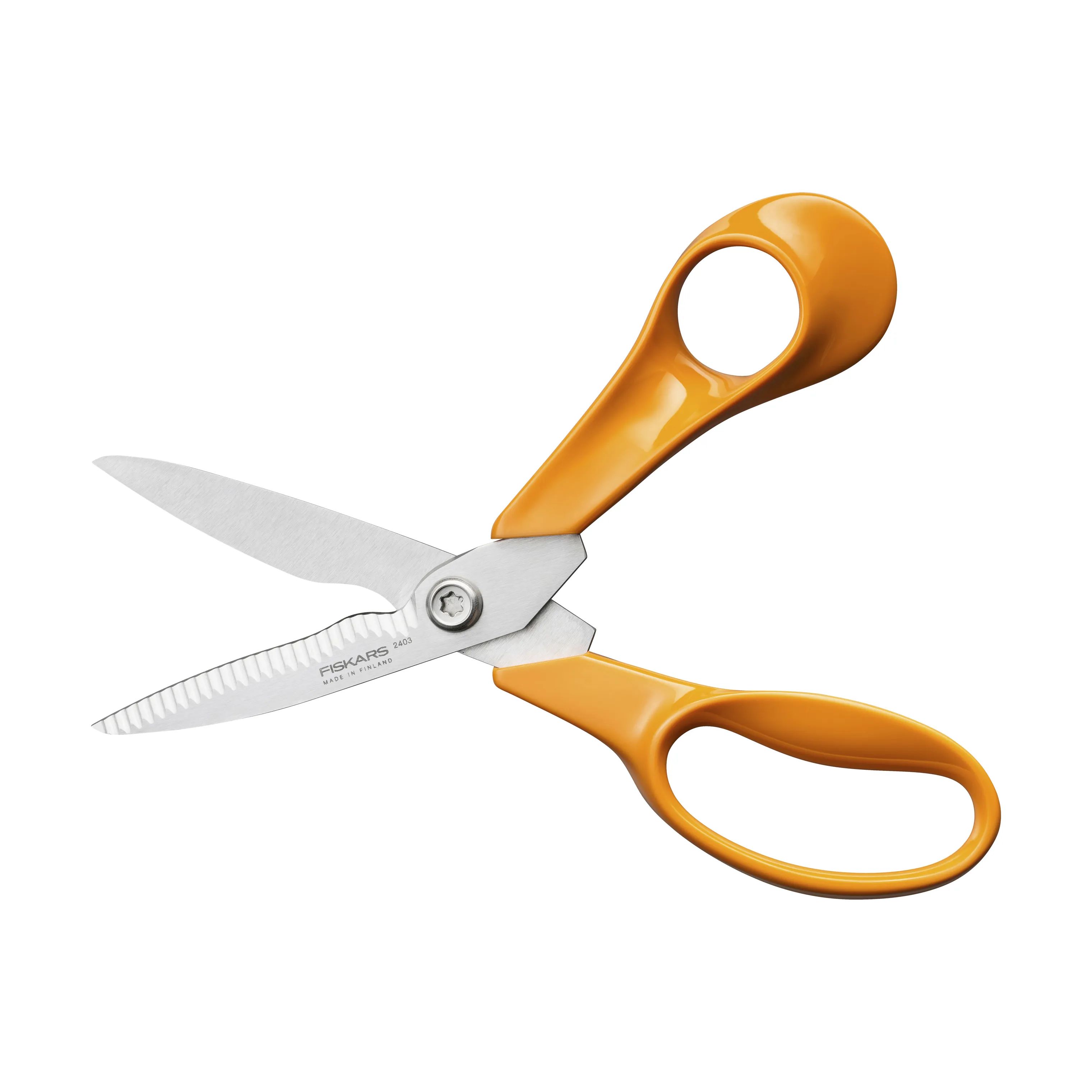 Fiskars Køkkensakse Classic Køkkensaks i Orange højre, 2