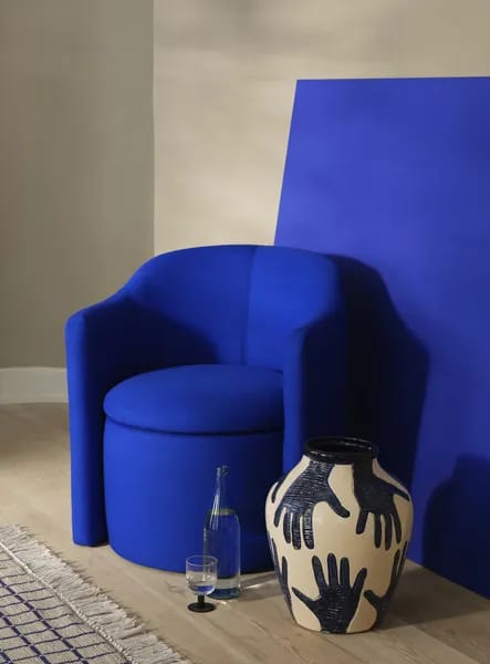 Broste Copenhagen Vaser Mime Vase i Blå, 3