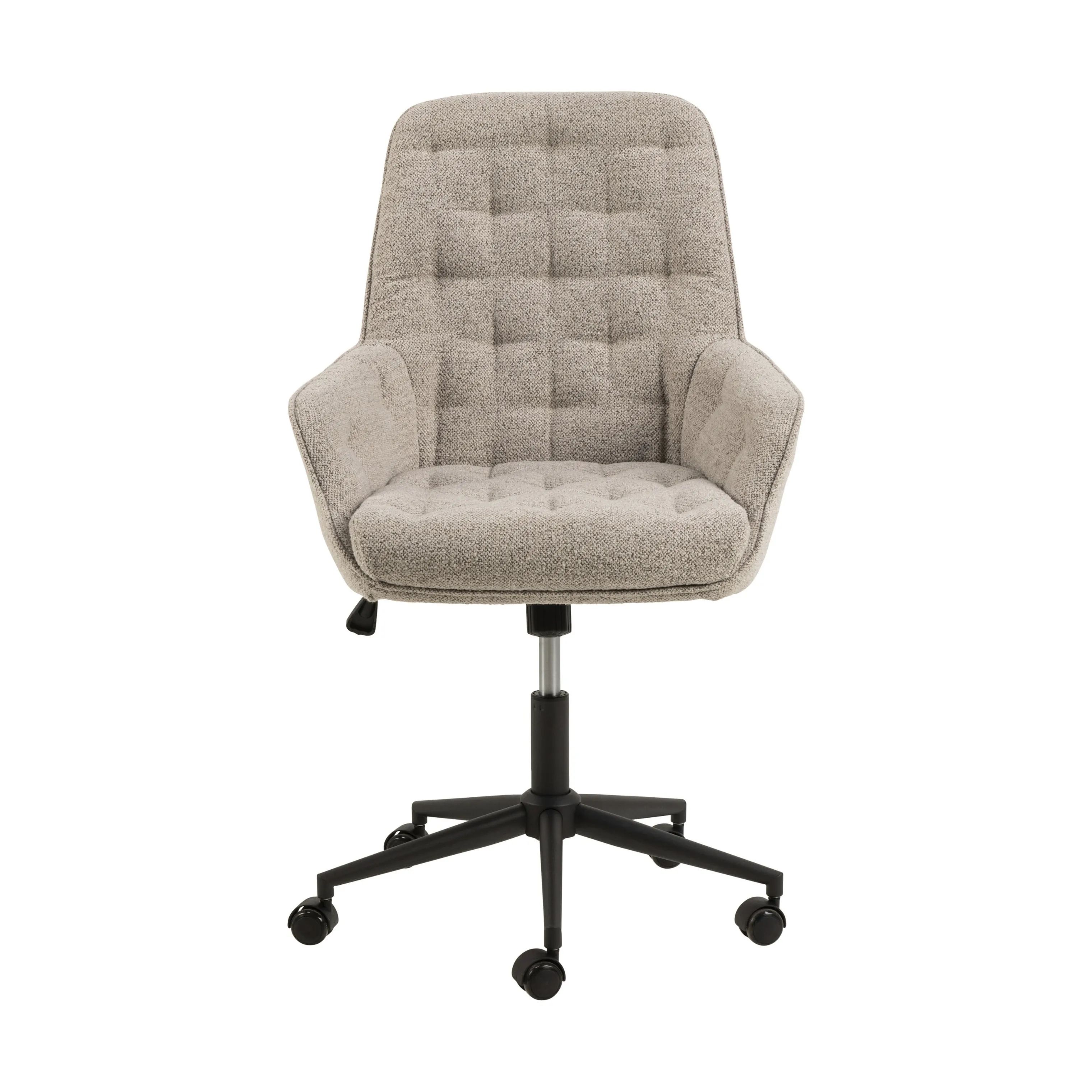CASA Living Skrivebordsstole Erik Skrivebordsstol i beige / mat sort, 1