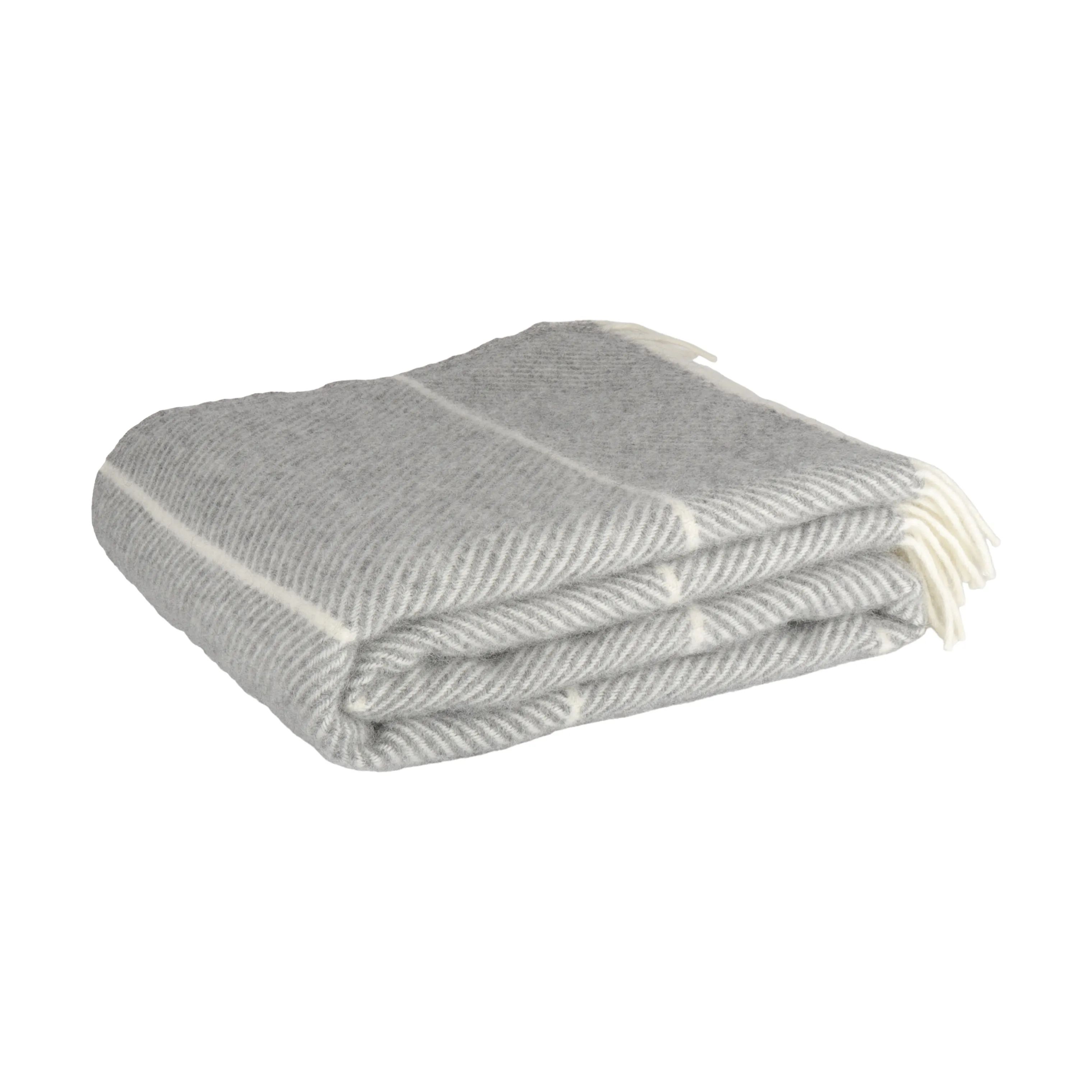 Rosenhills Væveri Plaider Aya Plaid i Grey, 1