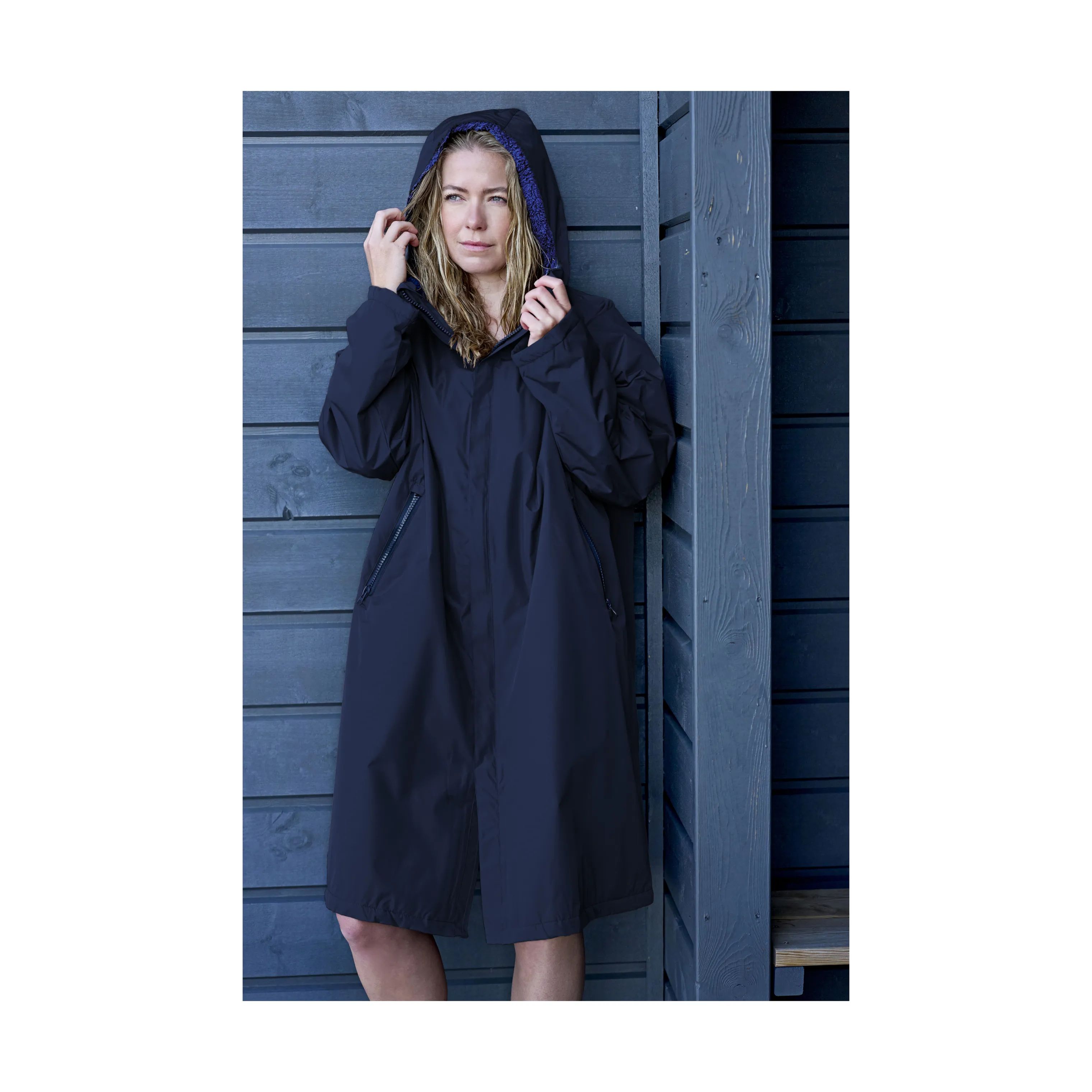 Södahl Morgenkåber North Vinterbadekåbe i Navy, L/XL, 4