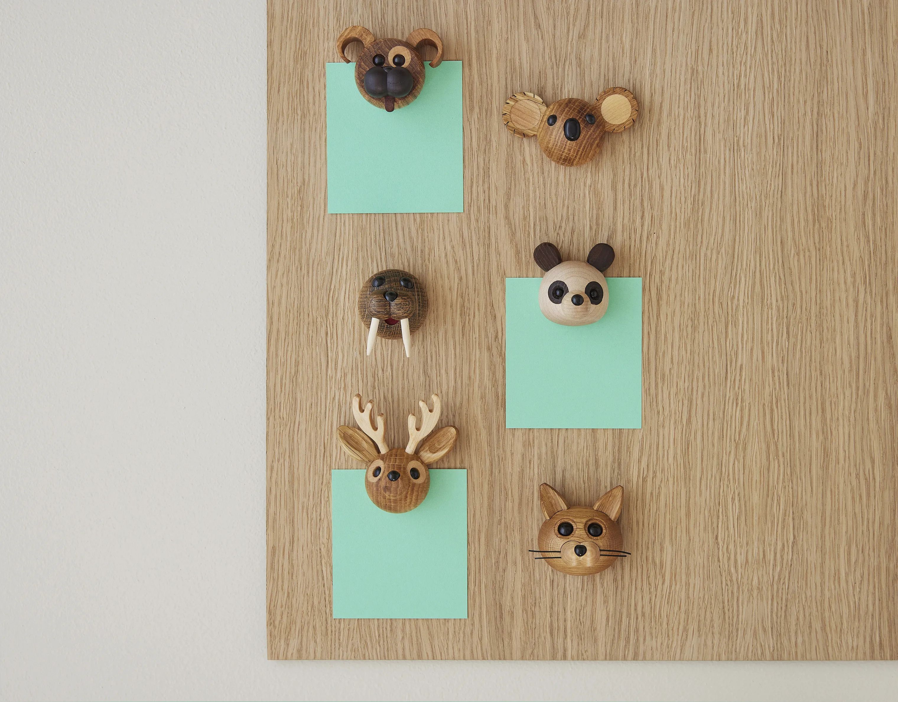 Spring Copenhagen Dyrefigurer Magnet Panda Polly i Natur, 3