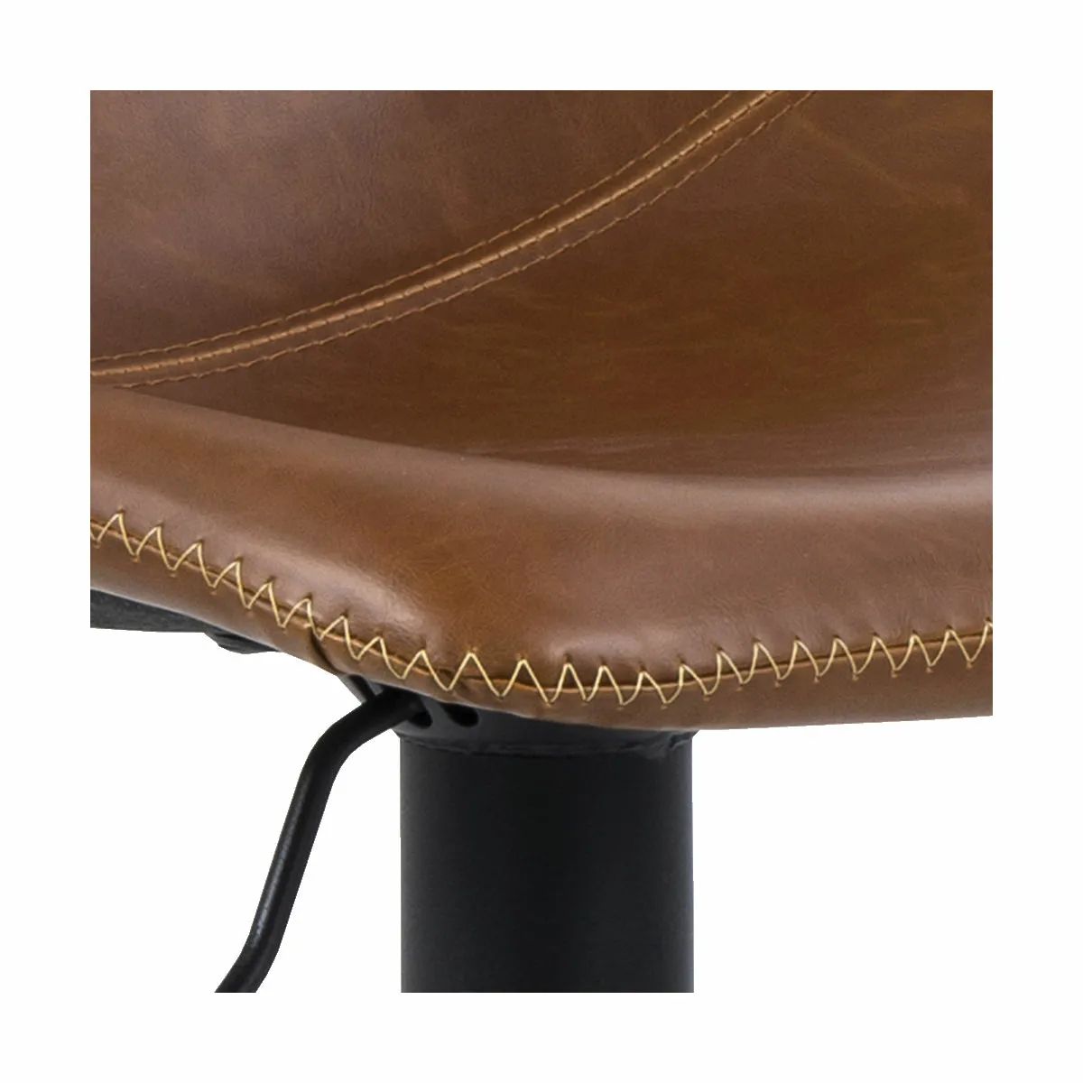 CASA Living Barstole Oregon Barstol i cognac/sort, 3