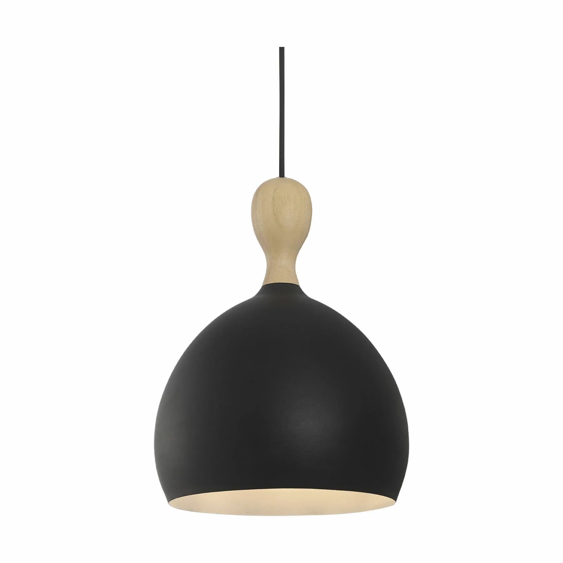 Halo Design Pendler Dueodde Pendel i Sort/eg, 24 cm, 1