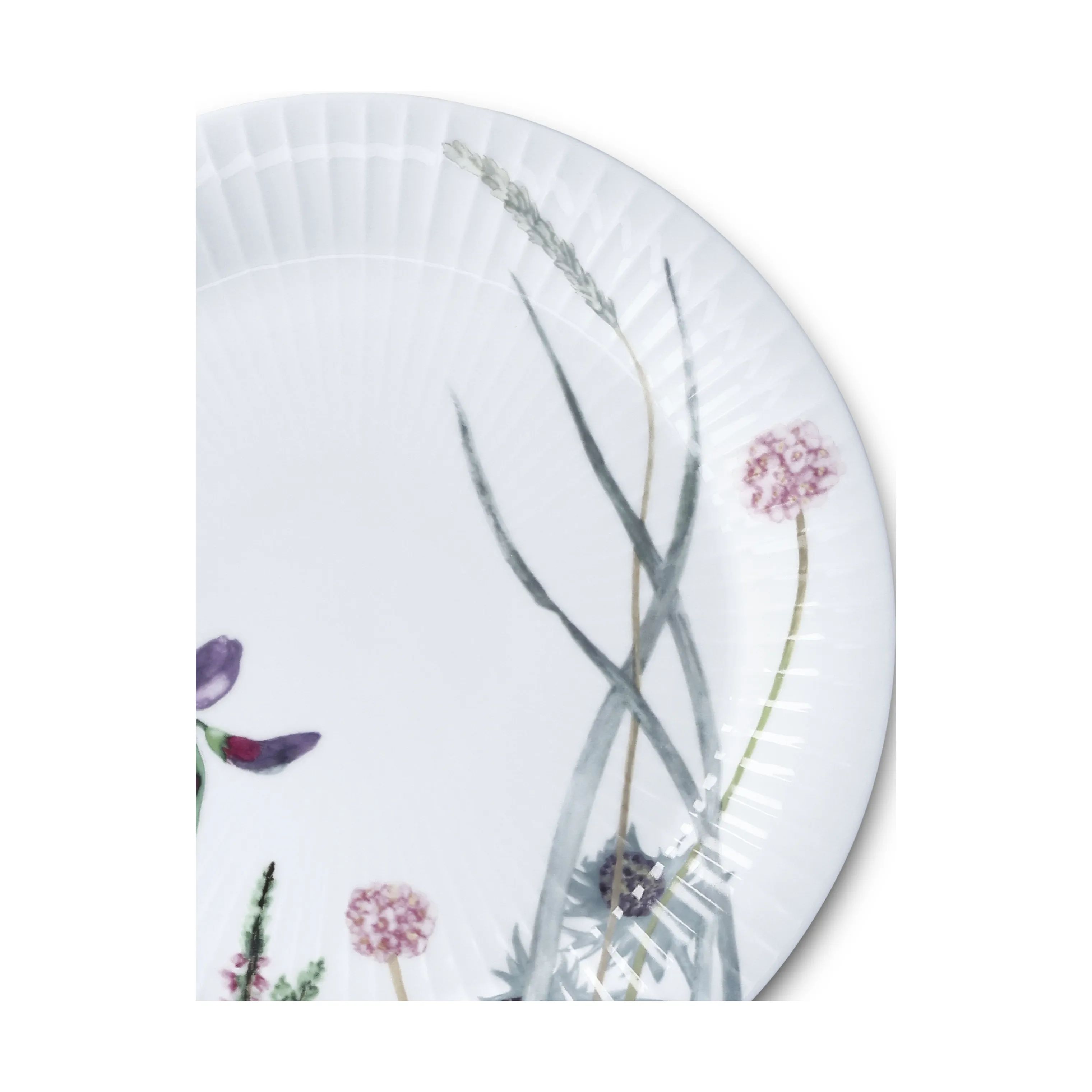 Kähler Middagstallerkener Hammershøi Sommer Tallerken i Coastal Flower, 6