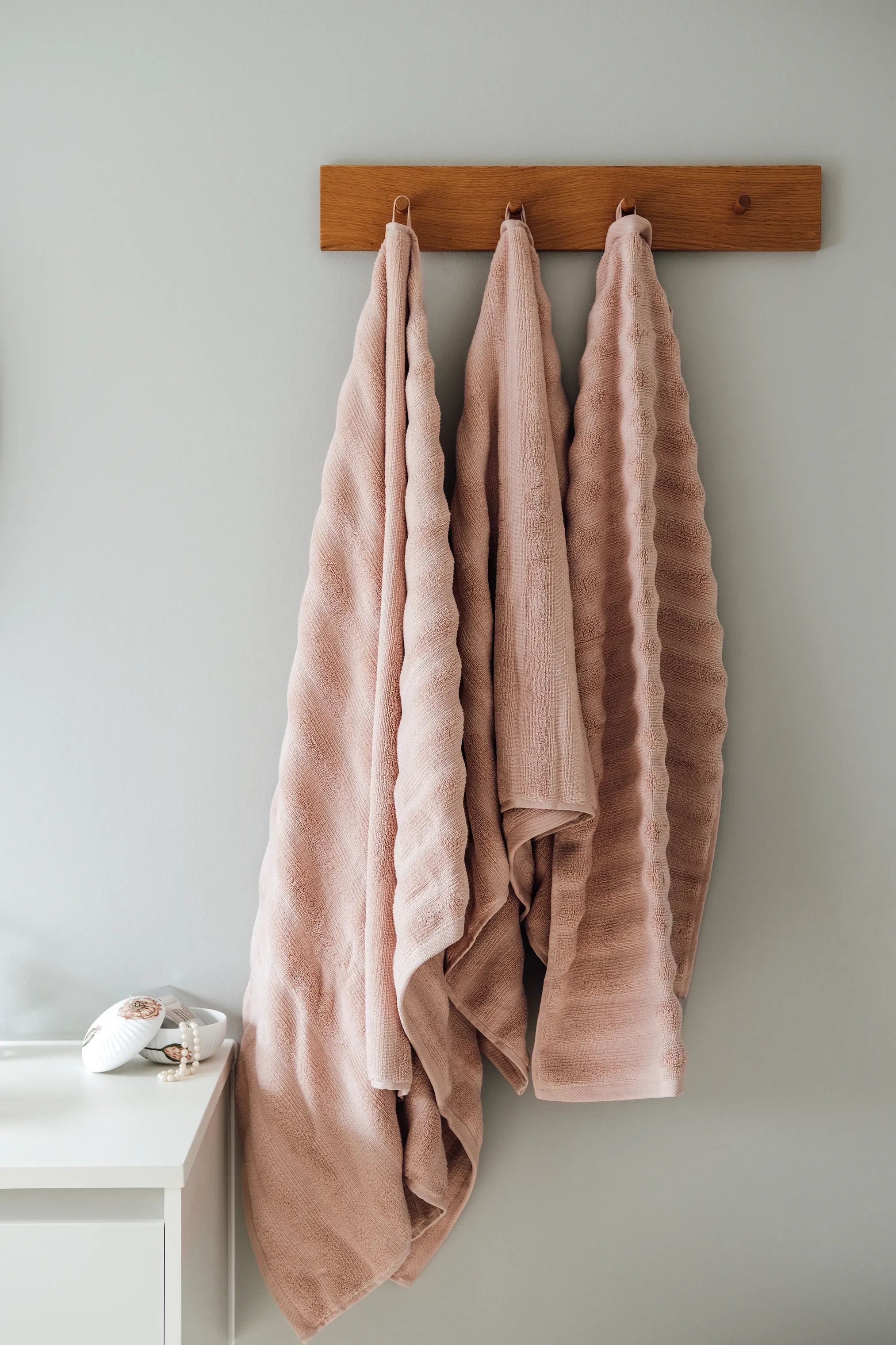 SKAGEN living Håndklæder Håndklæde i Rosa, B70 x L140 cm, 6