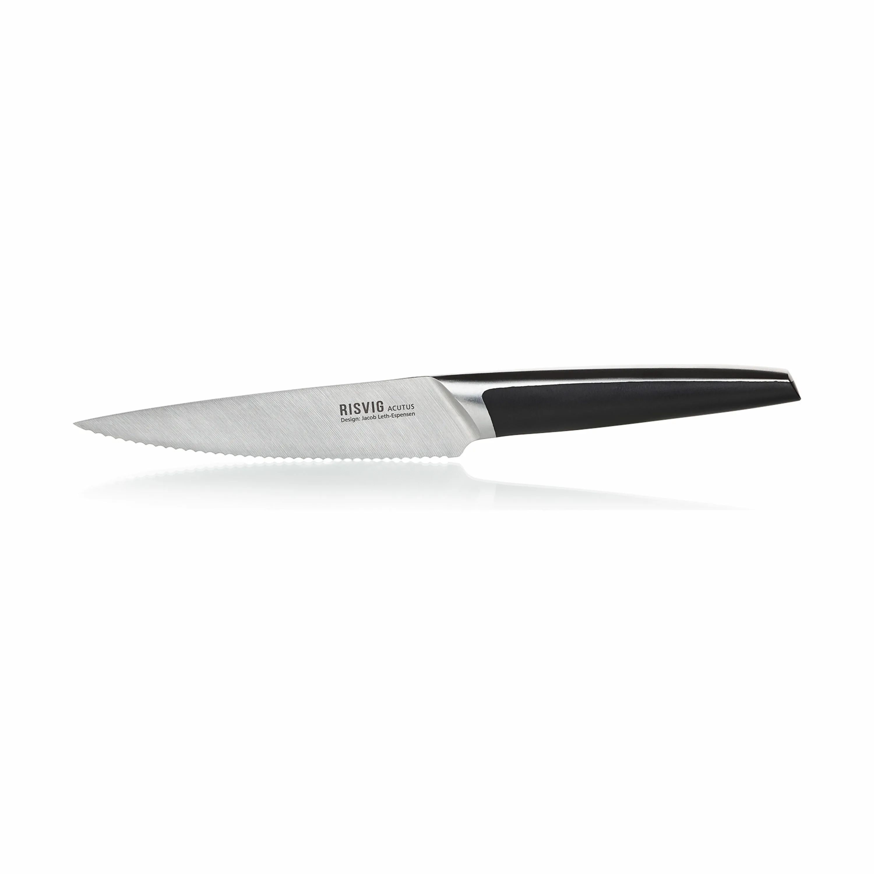 RISVIG Design Universalknive Acutus Universalkniv i Stål/Sort, 1