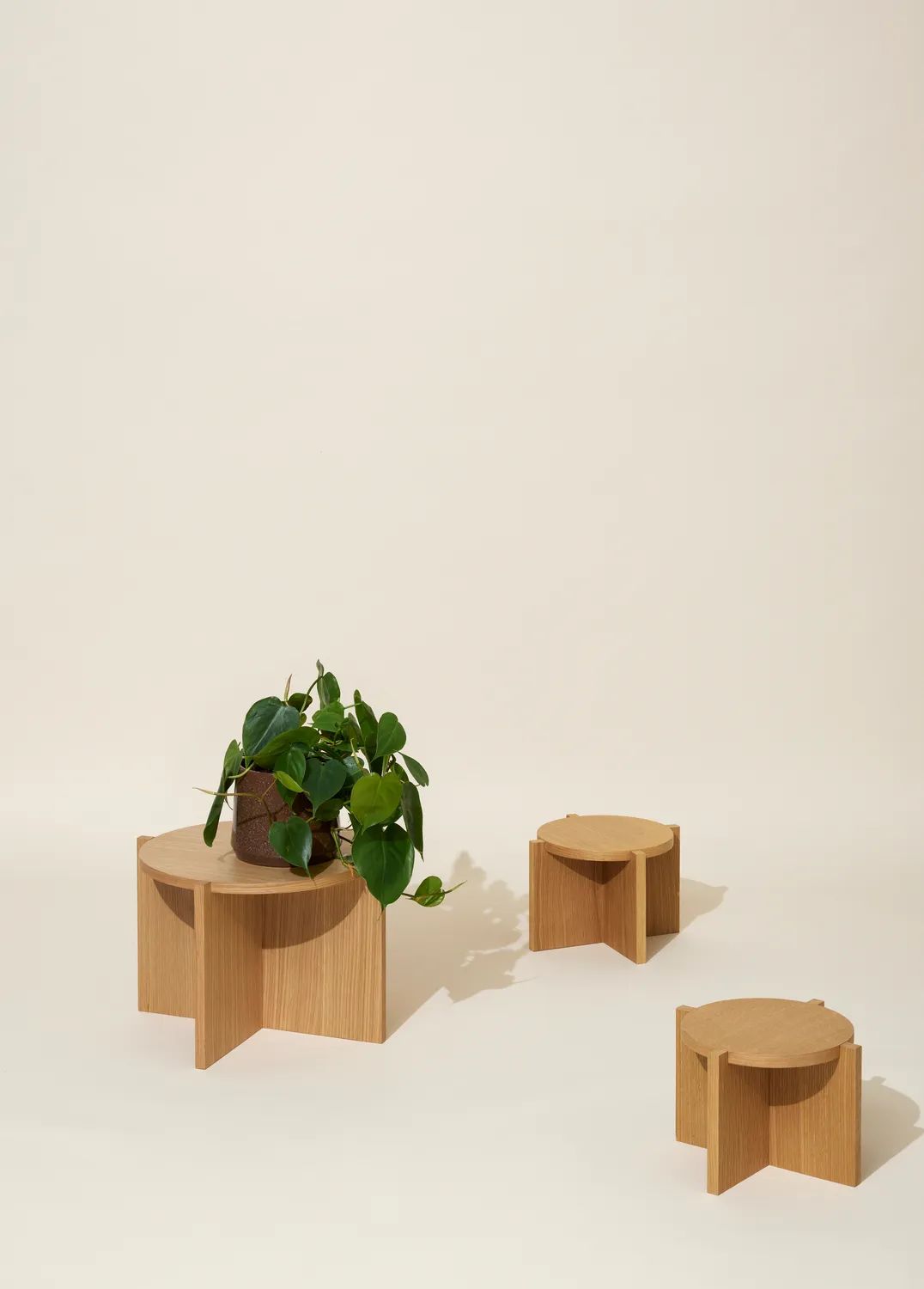Hübsch Urtepotteskjulere Nomad Plantestander i 45 cm, 3