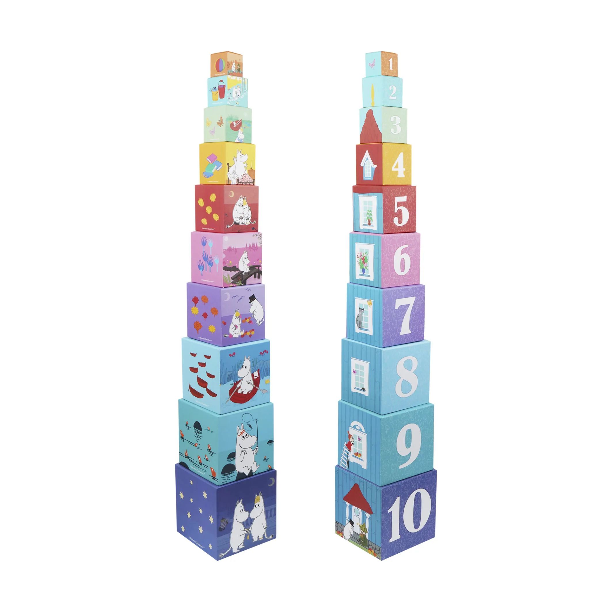 Barbo Toys Spil Moomin Stableklodser i Multifarvet, 3