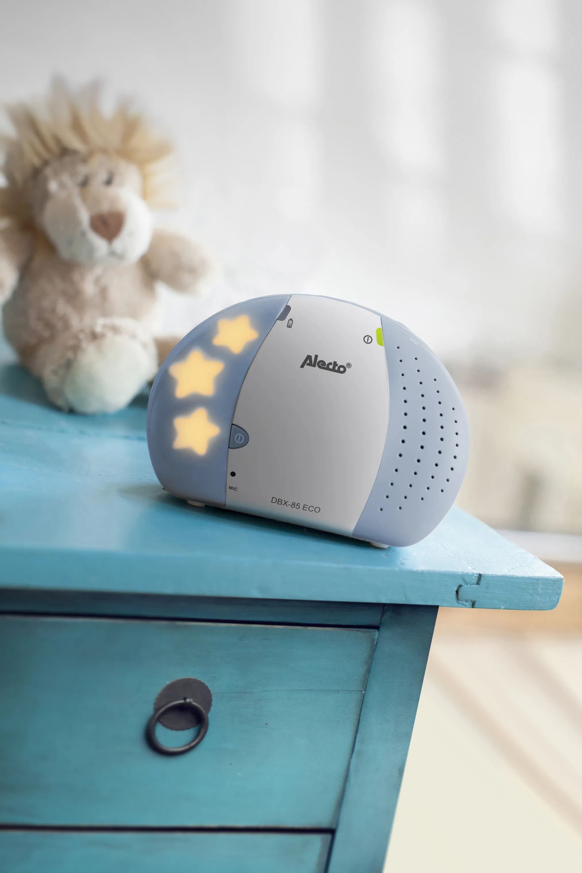 Alecto Baby Babyalarmer DBX-85 ECO Babyalarm i Hvid, 2