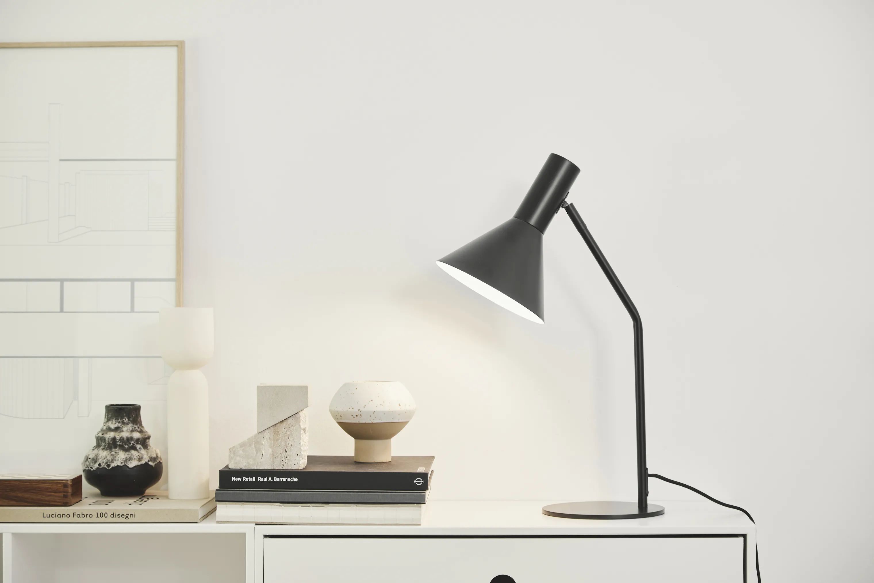 FRANDSEN Bordlamper Lyss Bordlampe i Sort, 3