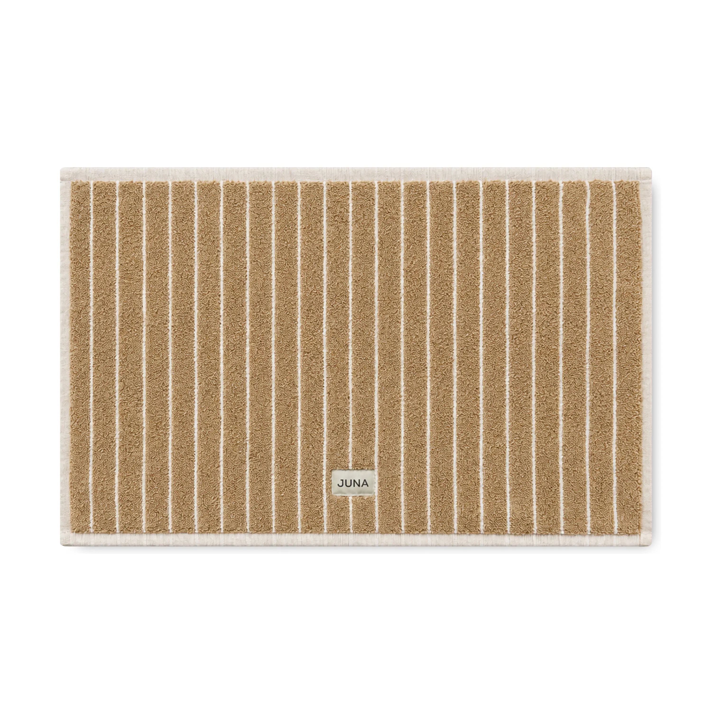 Juna Bademåtter Softly Soft Bademåtte i Karamel/Off-White, 1