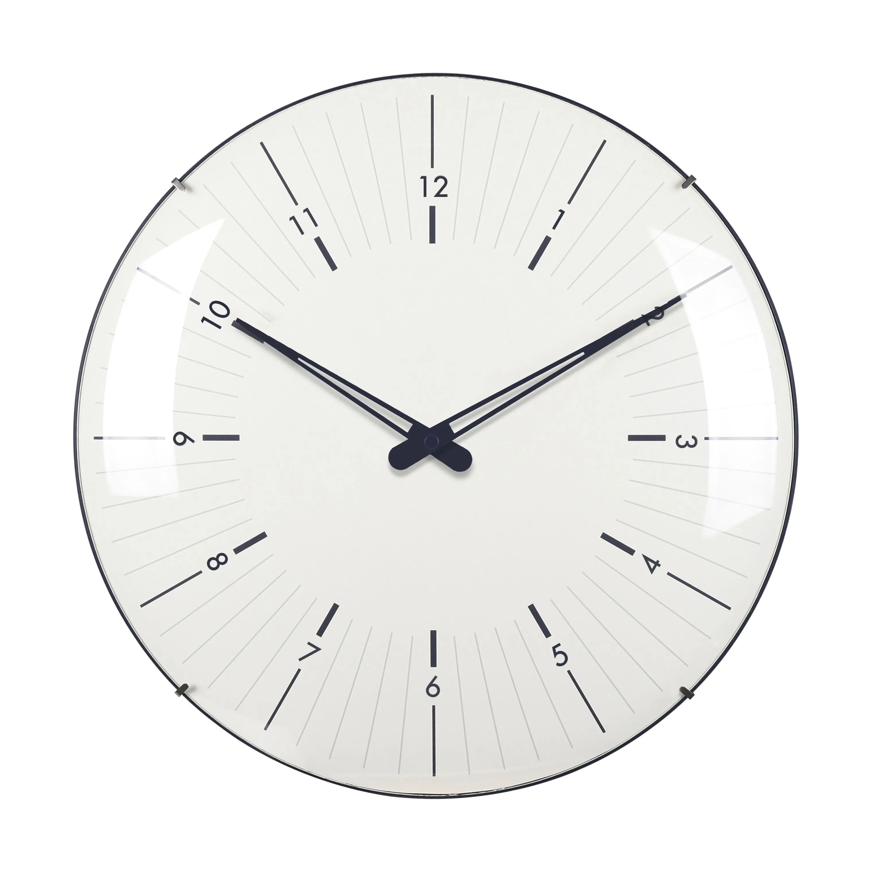CASA Living Vægure Vægur i Hvid/blå, 35 cm, 1