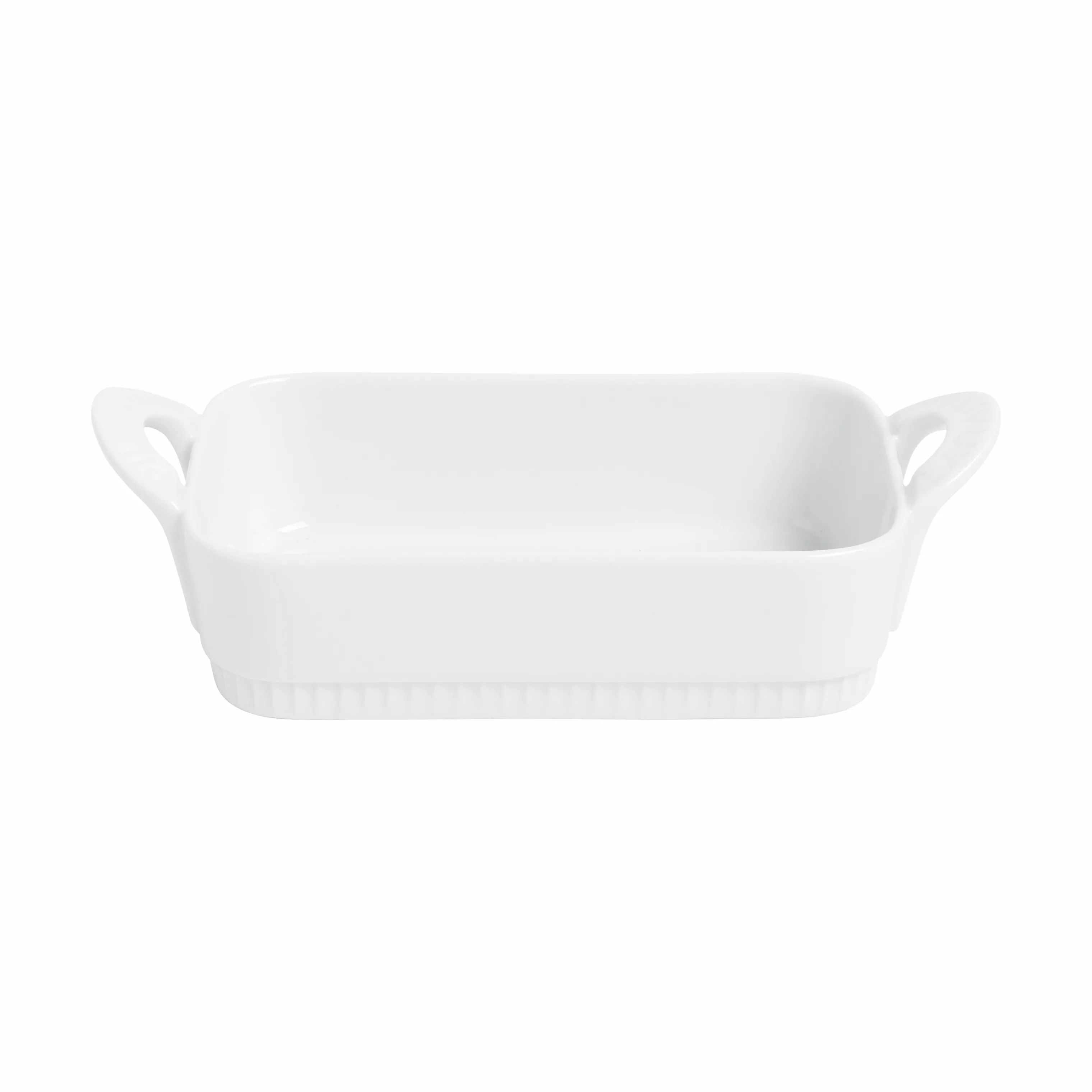 Pillivuyt Ovnfaste fade Toulouse Rektangulært Fad i Hvid, 16 cm, 1