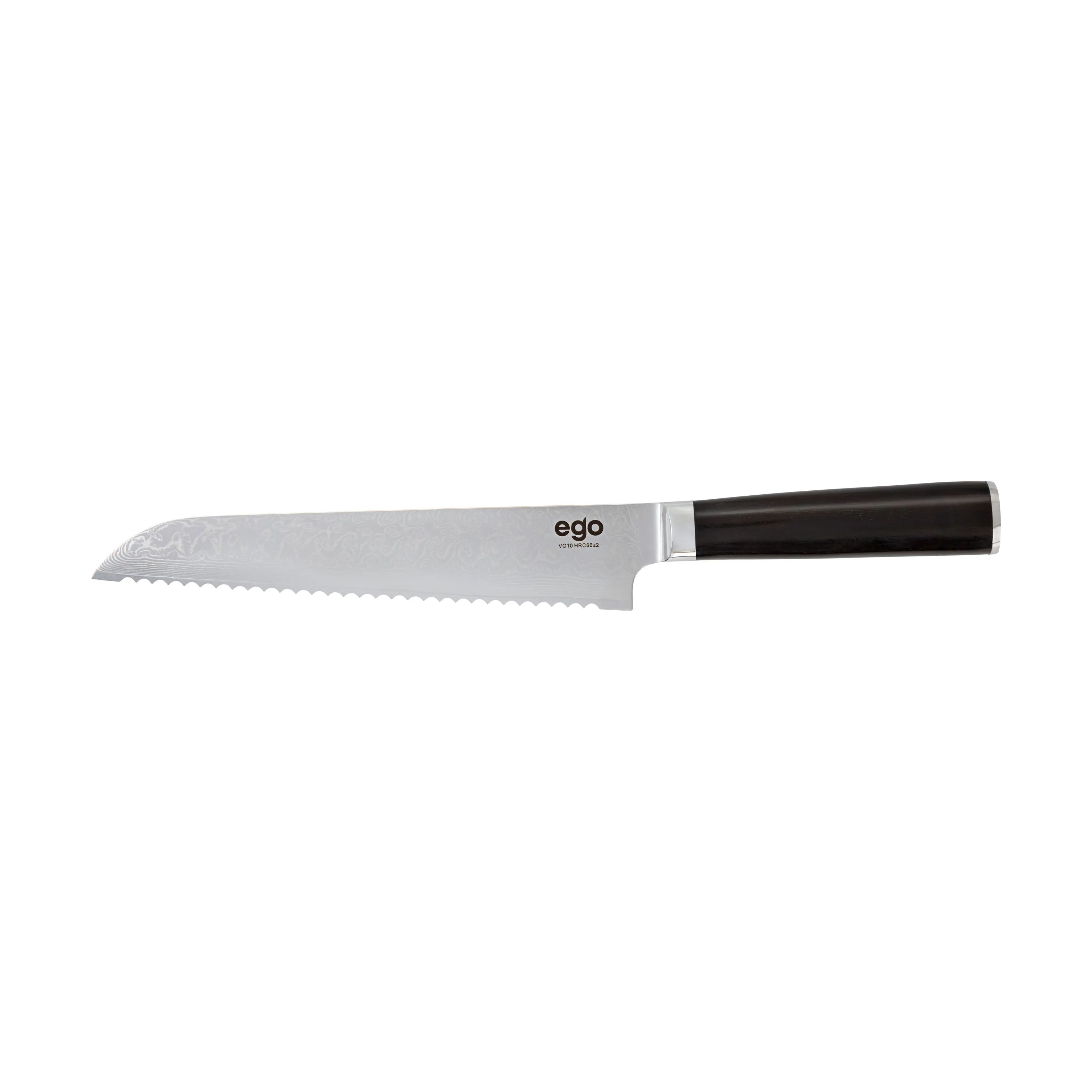 EGO Brødknive VG 10 Brødkniv i Sort, 1