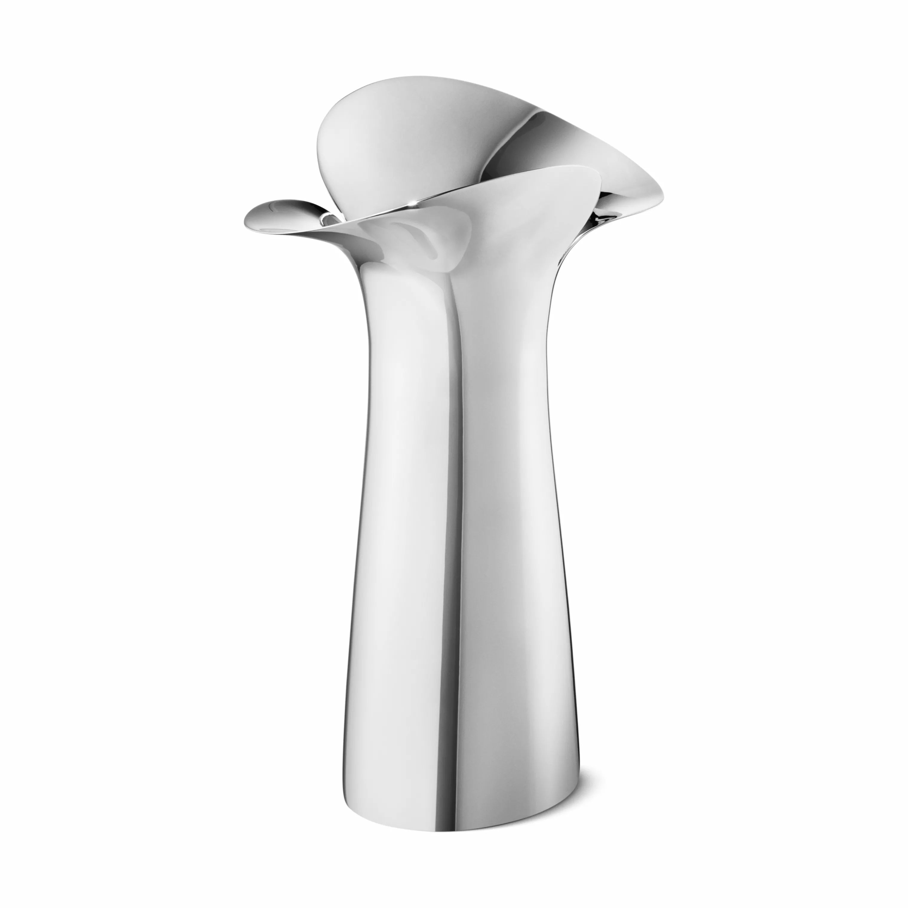 Georg Jensen Vaser Bloom Botanica Vase i Stål, 15 cm, 1