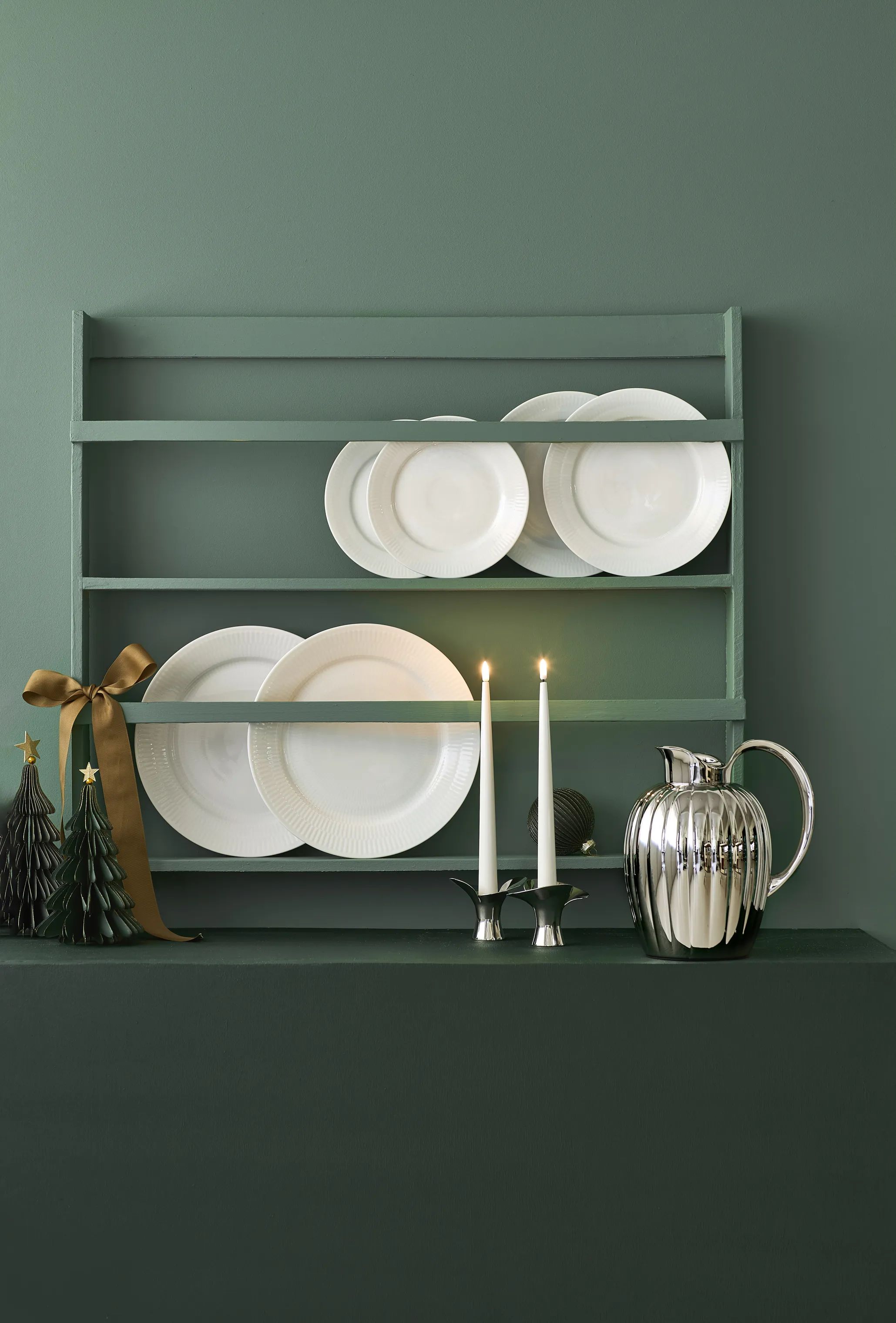 Georg Jensen Kronelysestage Bloom Lysestage - 2 stk. i Sølv, 3