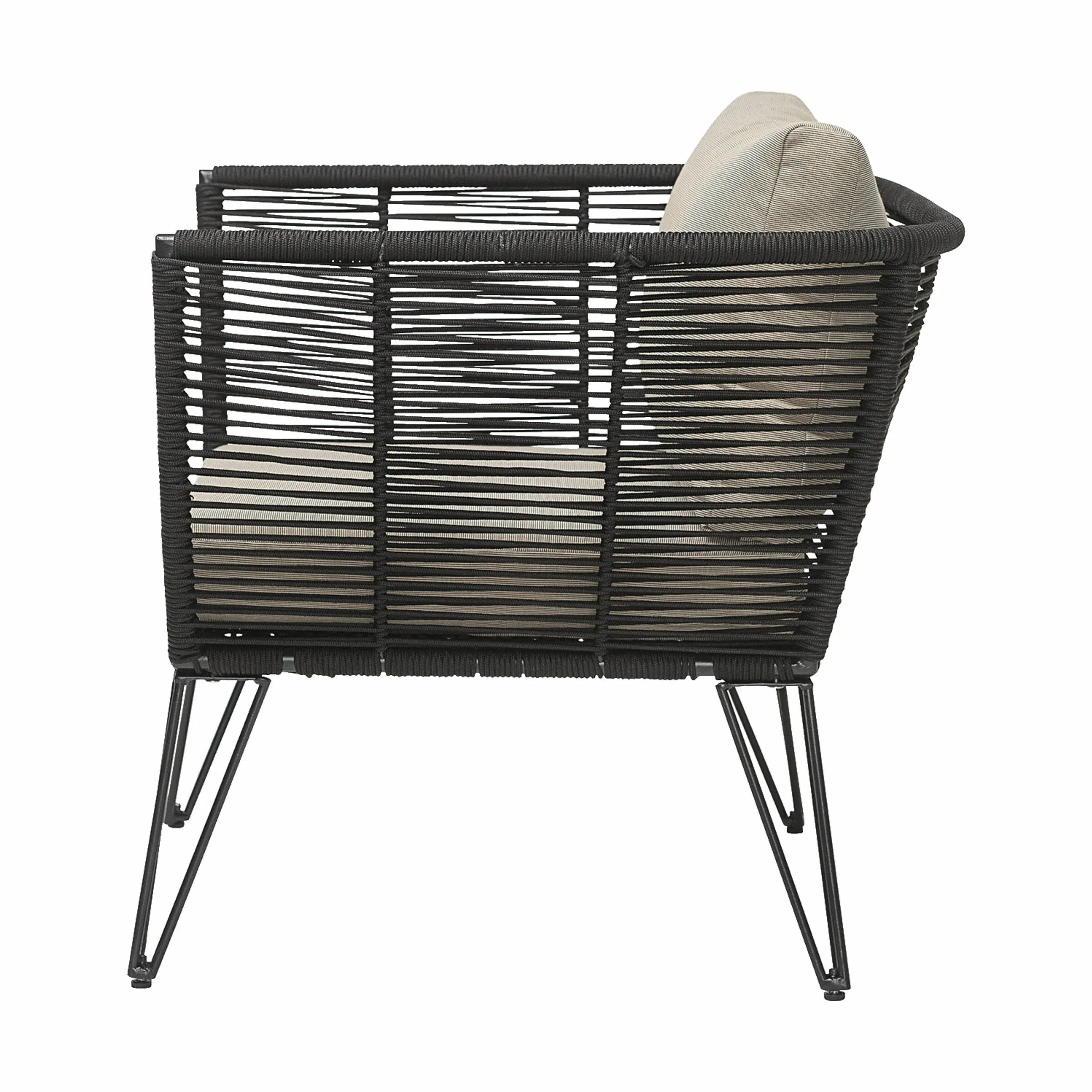 Bloomingville Loungestole Mundo Loungestol - 2 stk. i Sort, 4