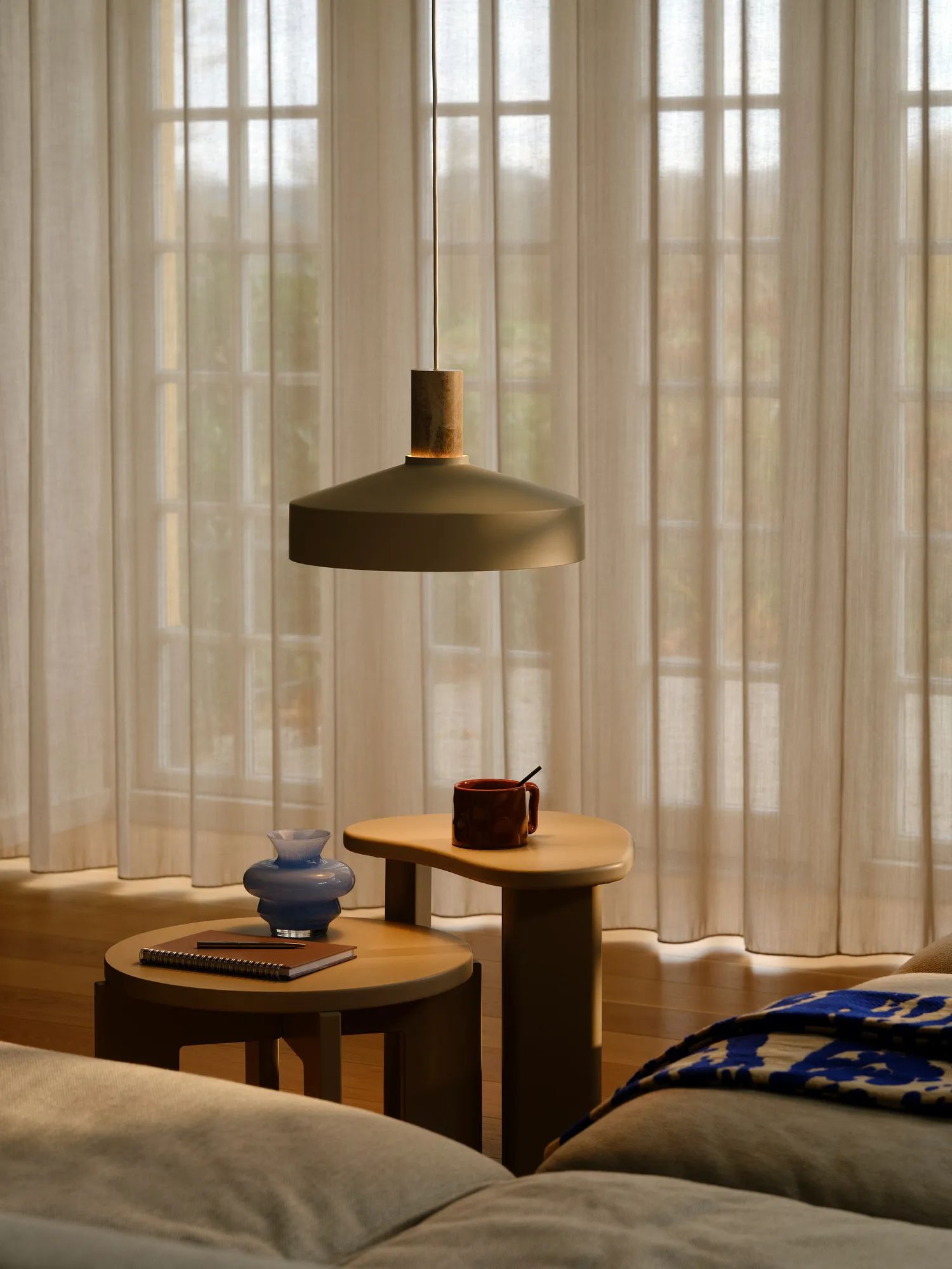 Nordlux Pendler Elvas Pendel i Beige, 5
