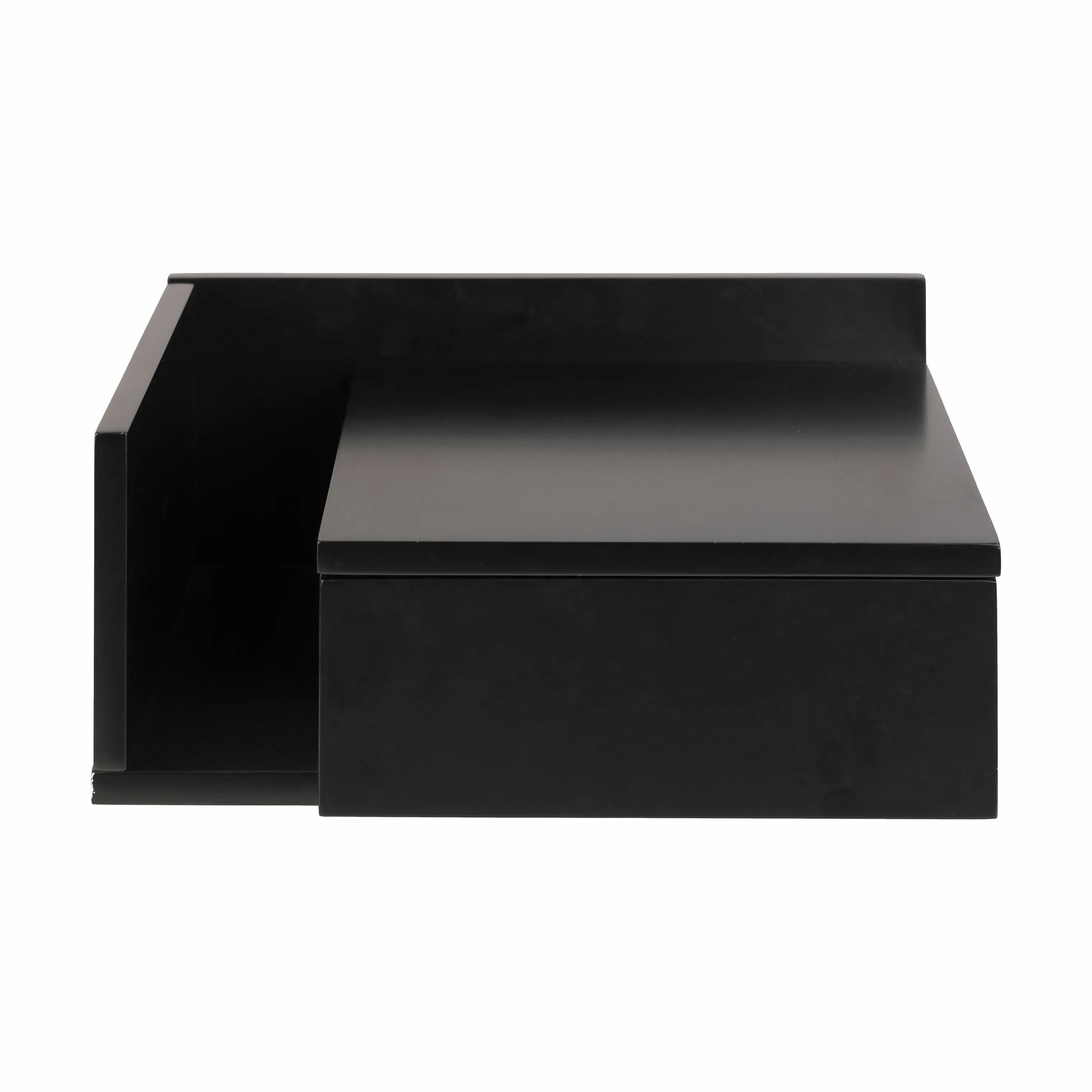 CASA Living Sengeborde Ashlan Natbord i Sort, 1