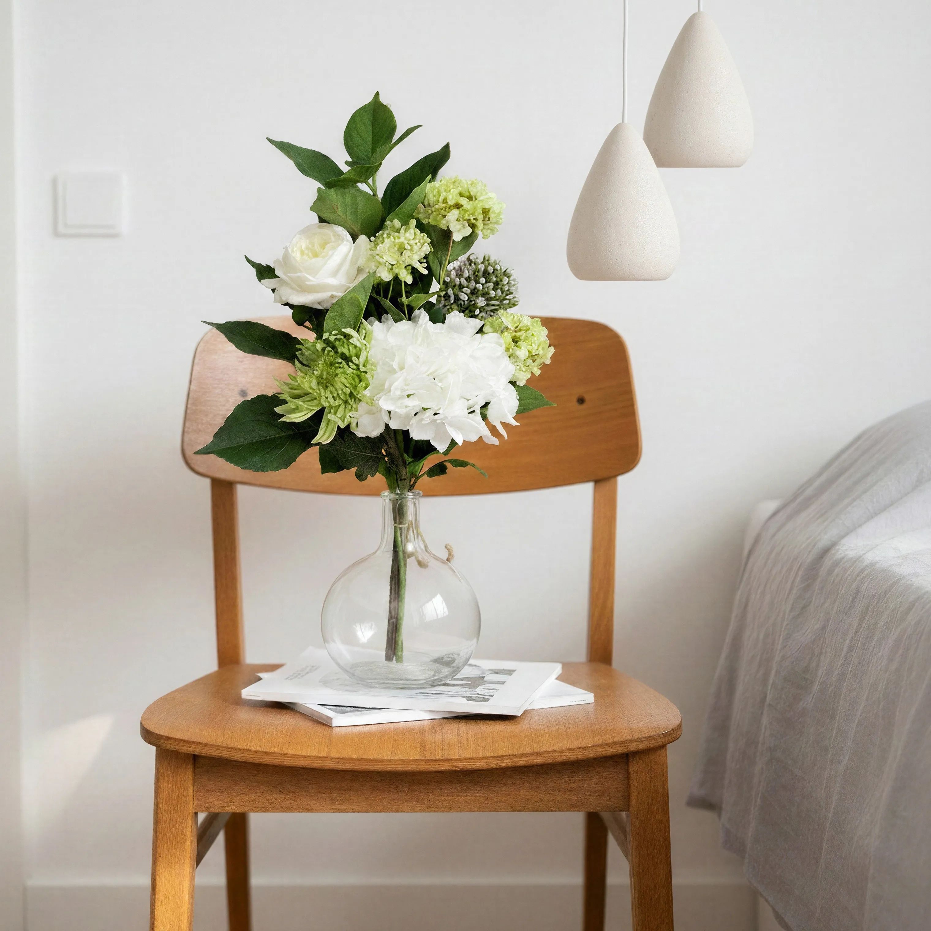 everbloom Kunstige blomster Kunstig Blomsterbuket i Smilla, 3