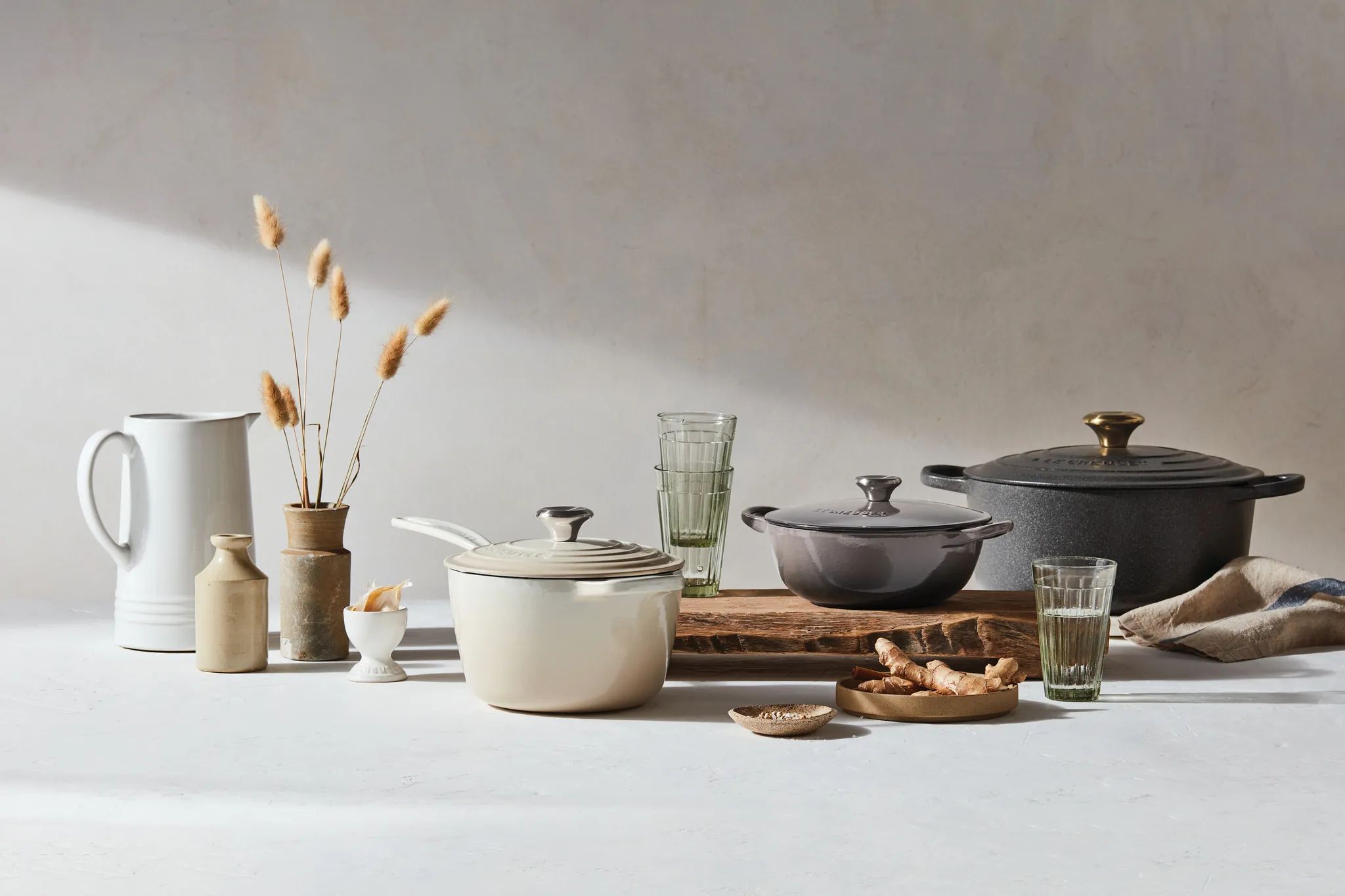 Le Creuset Æggebægere Signature Æggebæger i White, 2