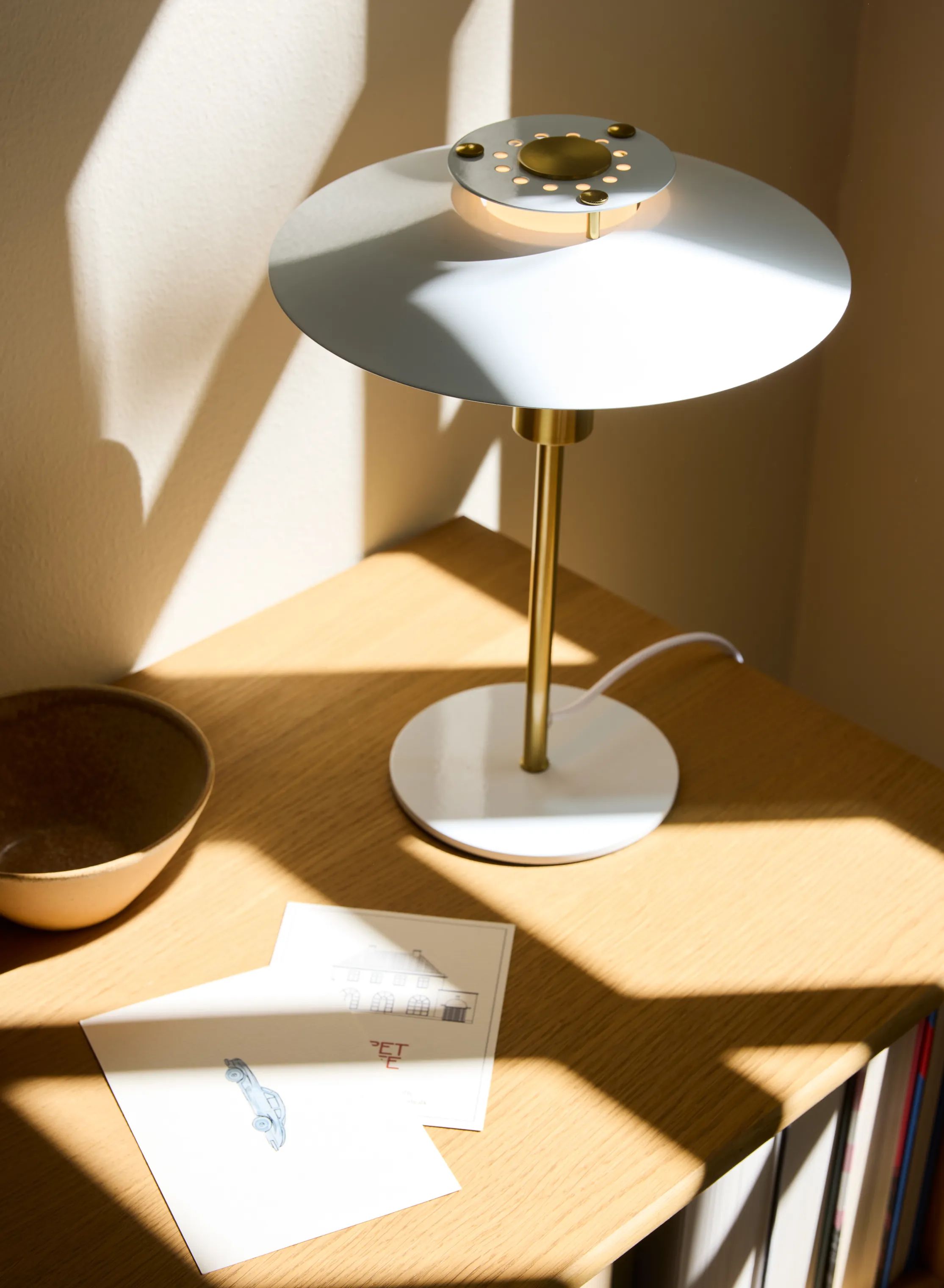 Halo Design Bordlamper Rivoli Bordlampe i Hvid, 2