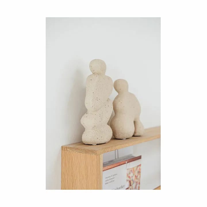Eightmood Dyrefigurer Ebb Figur i Beige, 18,5 cm, 2