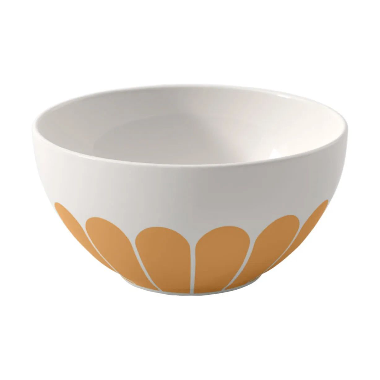 Villeroy & Boch Skåle Fleur Soleil Skål i Hvid/orange udenpå, 1