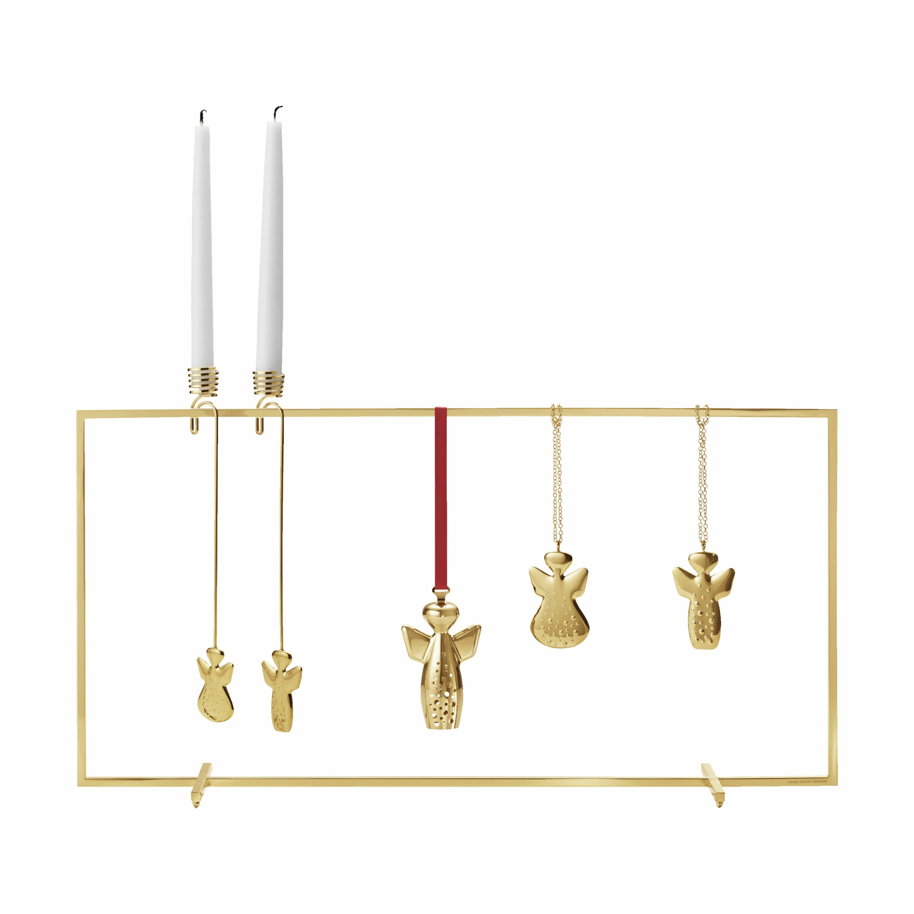Georg Jensen Julefigurer Christmas Collectibles Juledisplay i Guldfarvet, 4