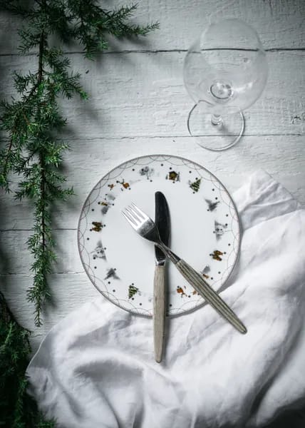 Wik & Walsøe Asietter Julemorgen Story Asiet i Multifarvet, 3