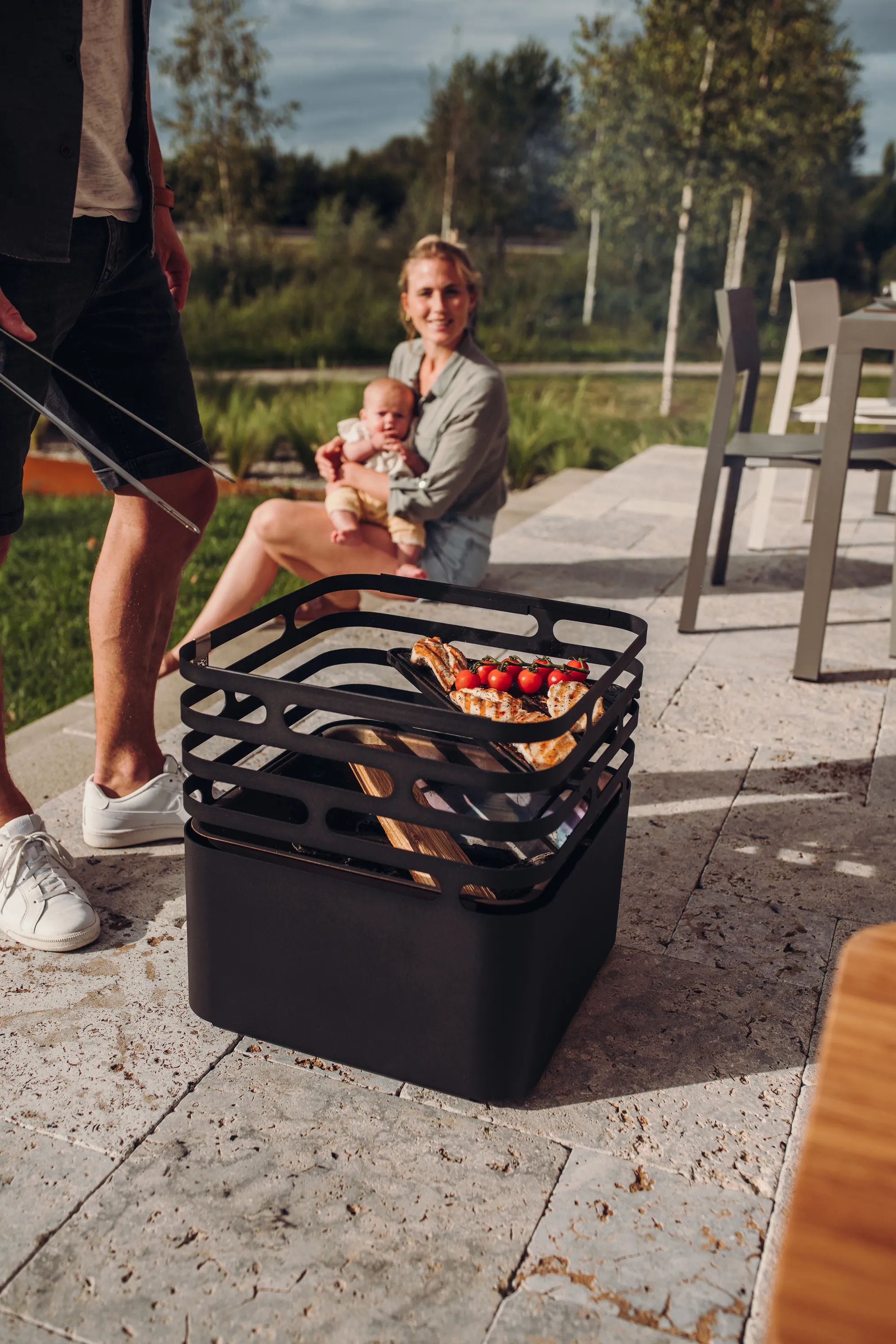 höfats plancha grill Cube Plancha i Sort, 3