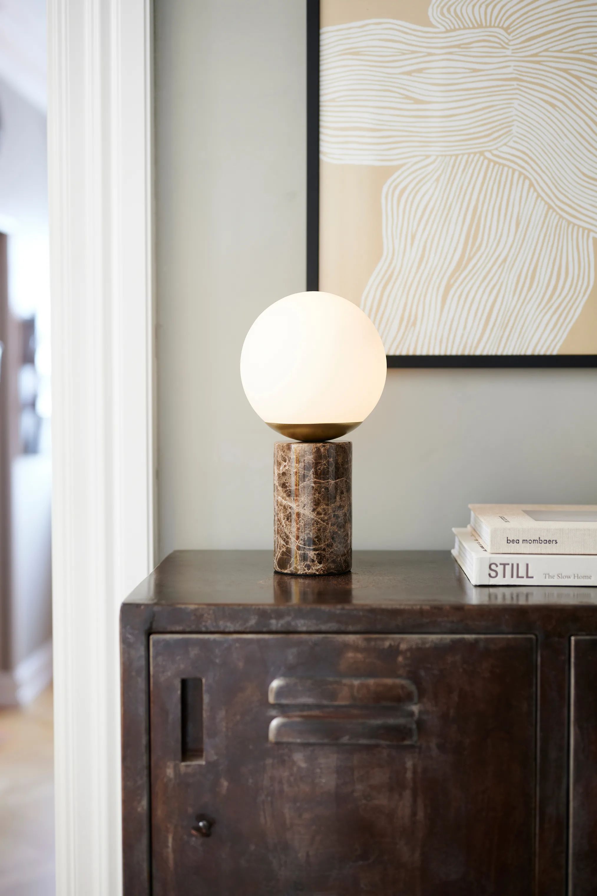 Nordlux Bordlamper Lilly Bordlampe i Hvid/brun, 2