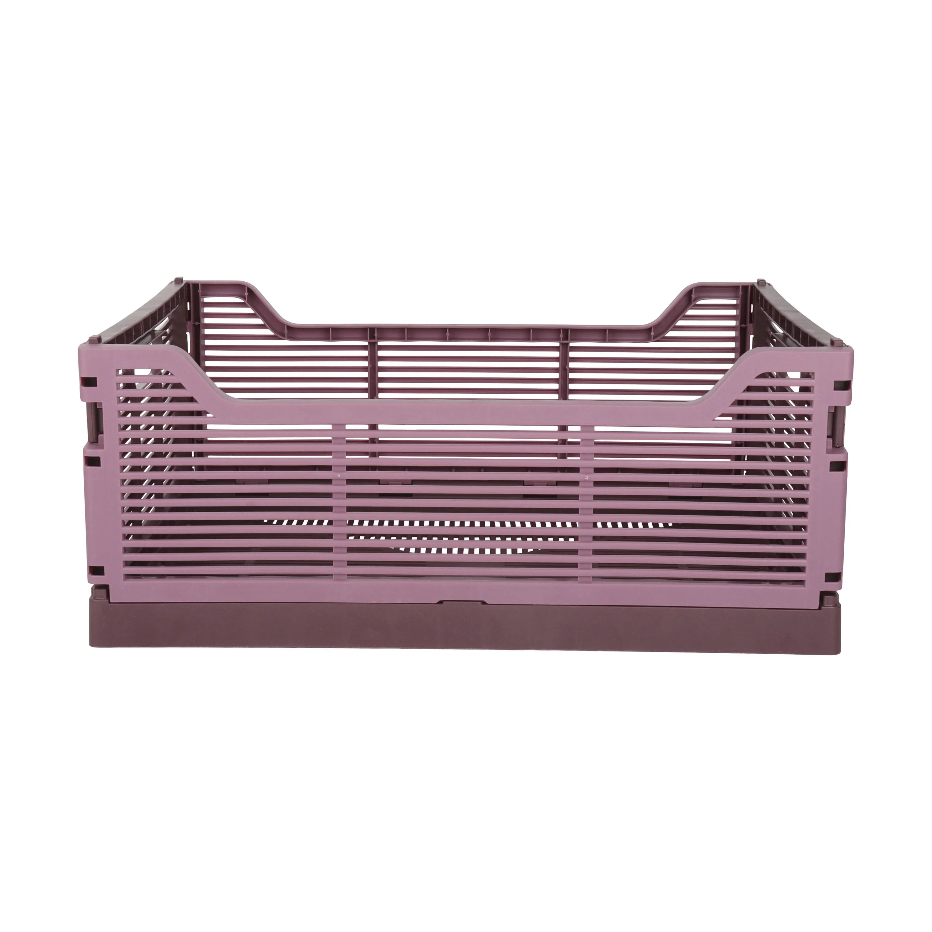 CASA Living Kasser Foldekasse i Lilla, B30 x L40 cm, 2