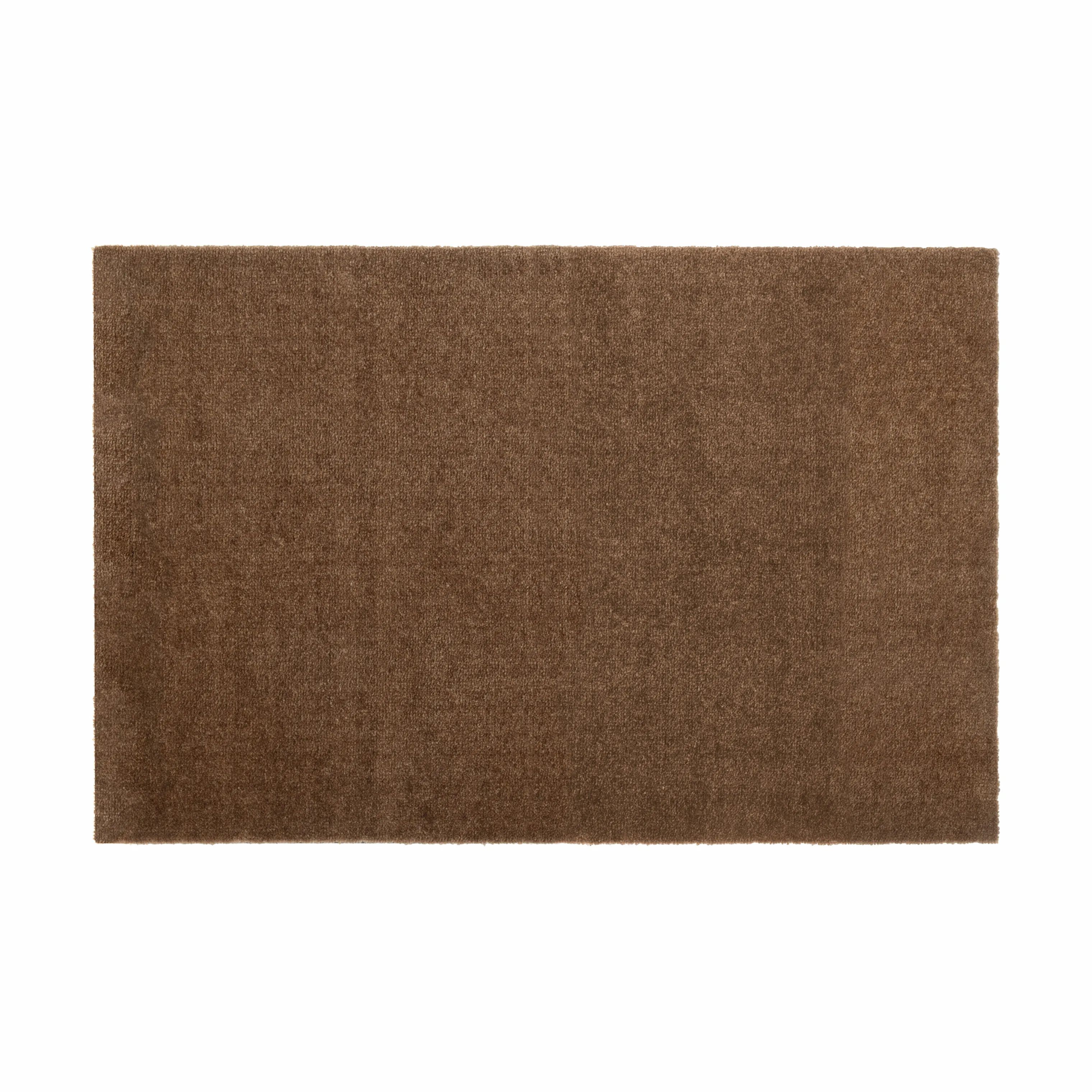 Tica Copenhagen Dørmåtter Uni Color Gulvmåtte i cognac, B60 x L90 cm, 1