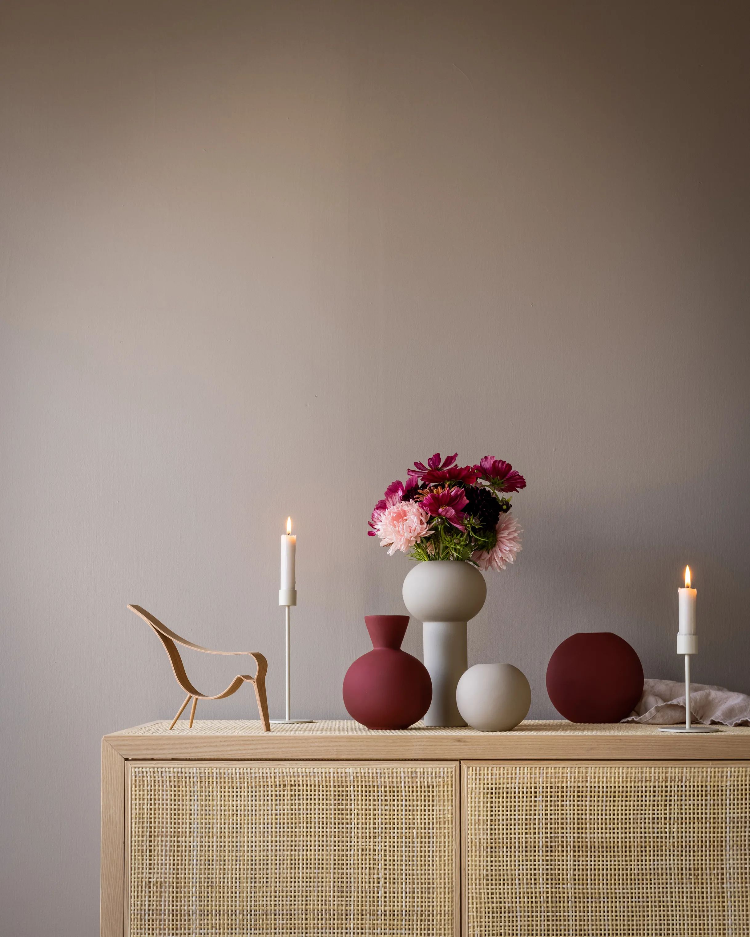 Cooee Kronelysestage Candlestick i TRUE, 29 cm, 2