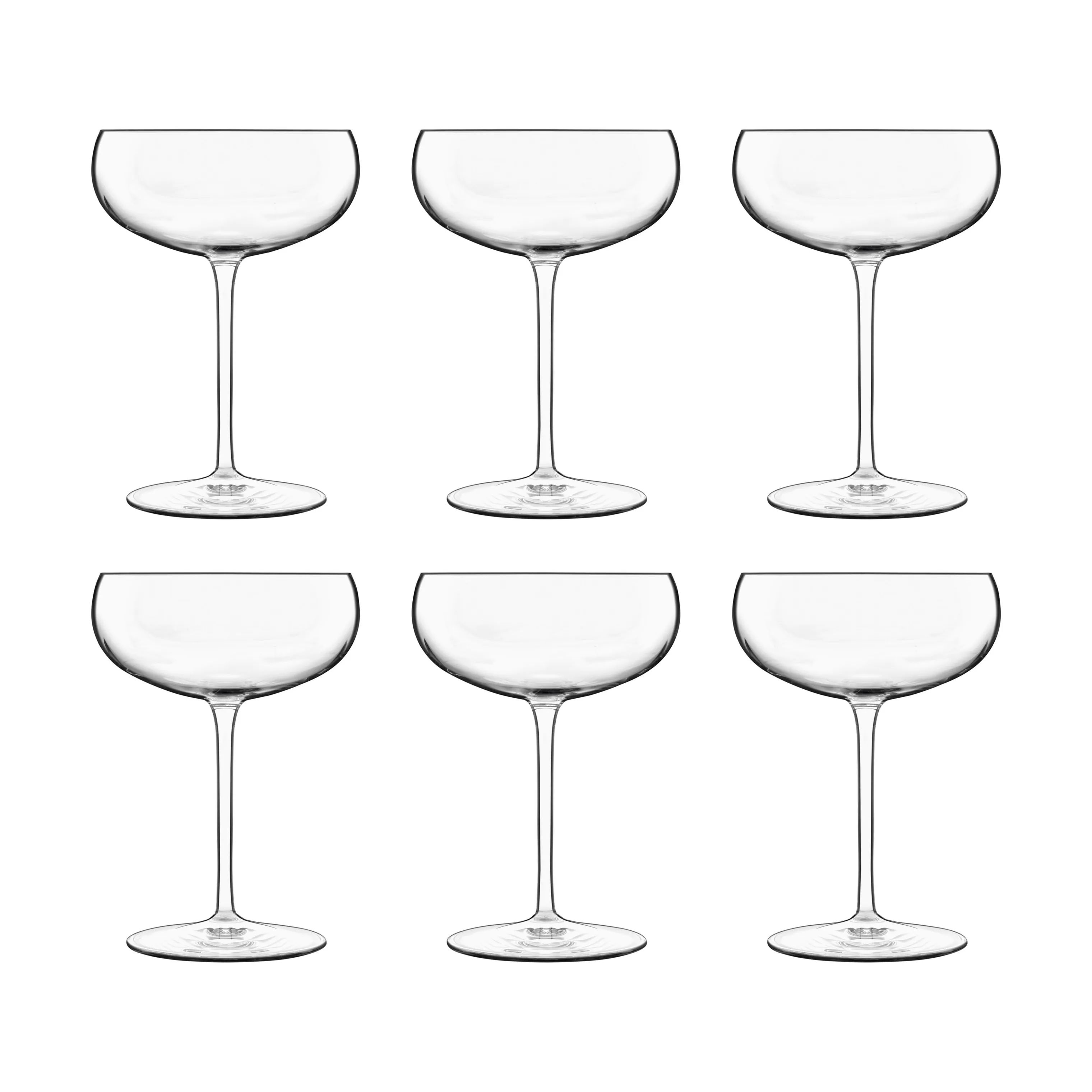 Luigi Bormioli Champagneglas Meravigliosi Champagneskål - 6 stk. i Transparent, 1