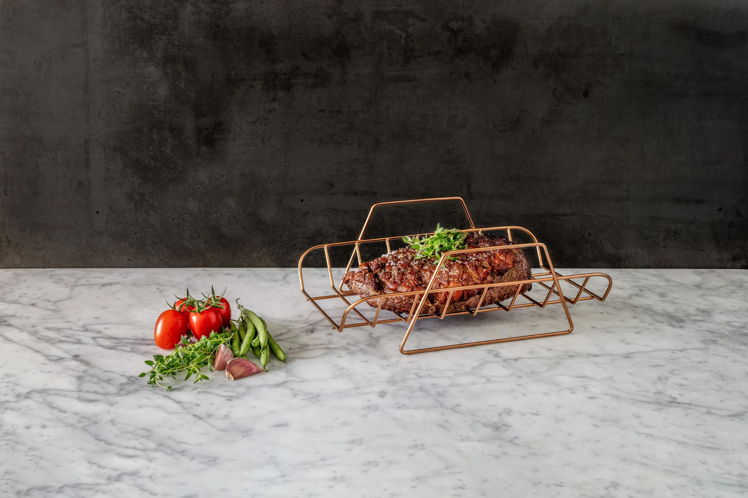 Cook & Baker Bradepander Premium Rist til bradepande i Kobber, 2