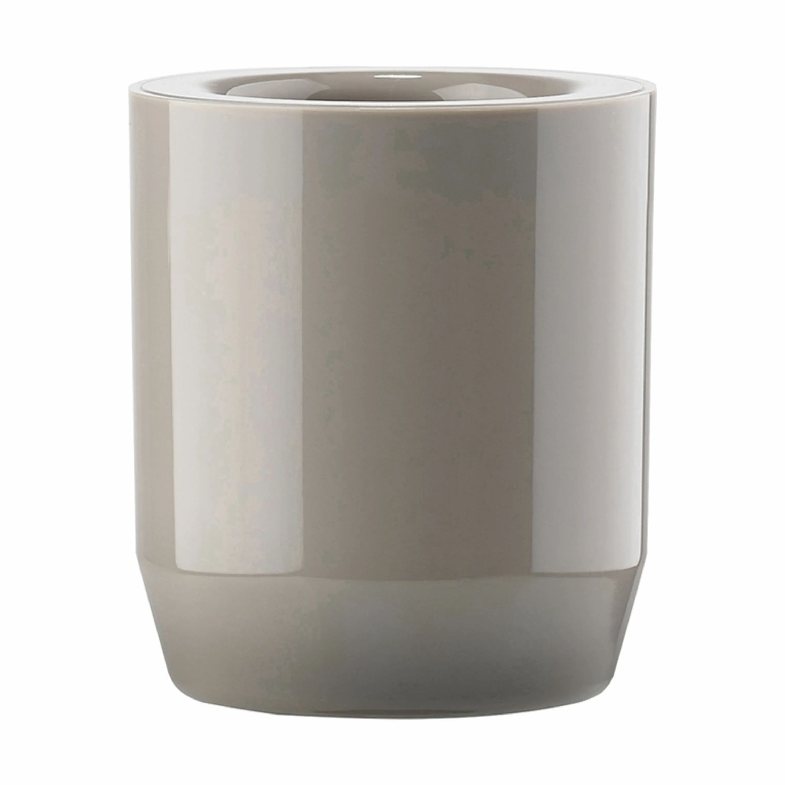 Zone Tandbørsteholdere Suii Tandbørstekrus i Taupe, 9 cm, 1