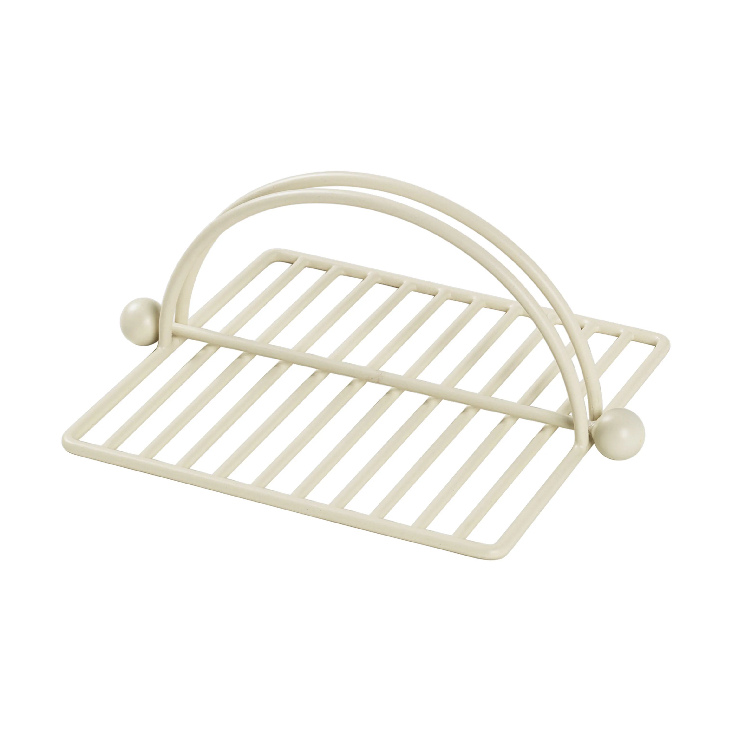 Broste Copenhagen Servietringe og -holdere Viet Servietholder i Rainy Day Grey, 1