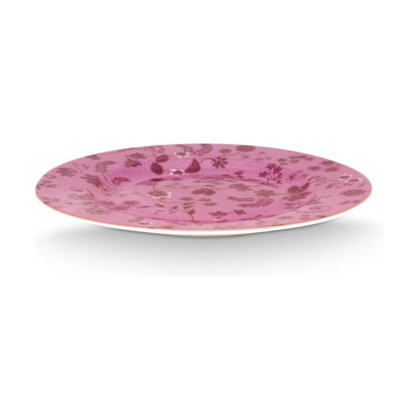 PIP Studio Frokosttallerkener Jolie Flowers Tallerken i 17 cm, 4