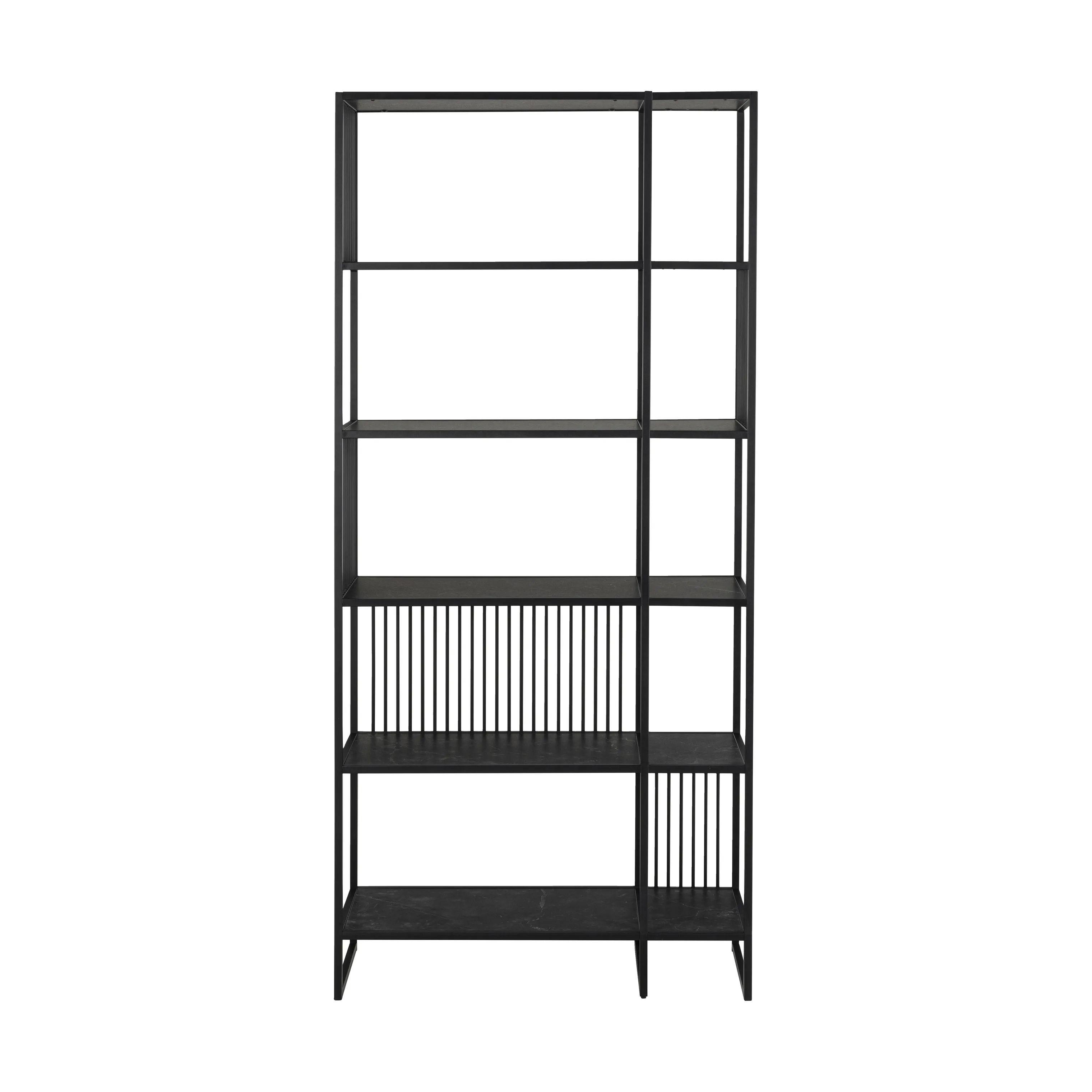 CASA Living Reoler og tilbehør Strington Reol i H185 x B85 x L35 cm, 3