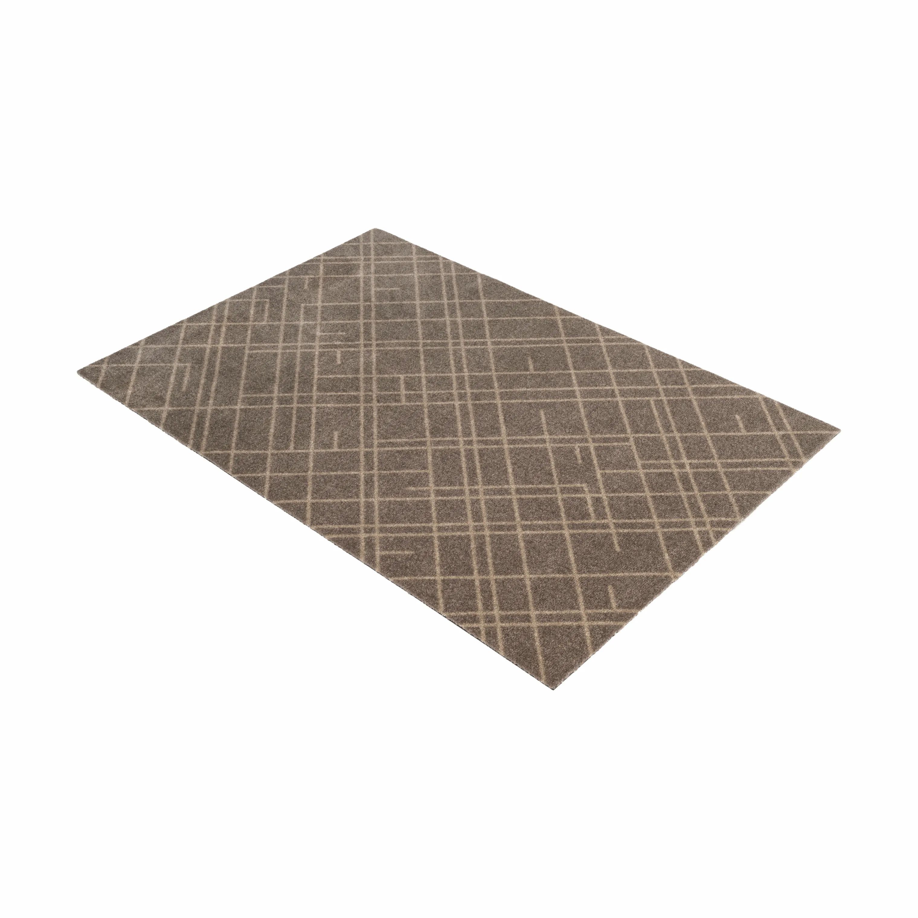 Tica Copenhagen Gulvtæpper Lines Gulvtæppe i Sand, B90 x L130 cm, 3