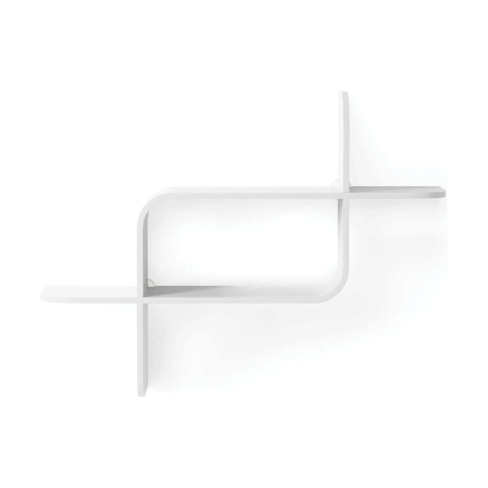 Umbra Reoler og tilbehør Montage Hylde i Hvid, B62,2 x L15,2 cm, 7