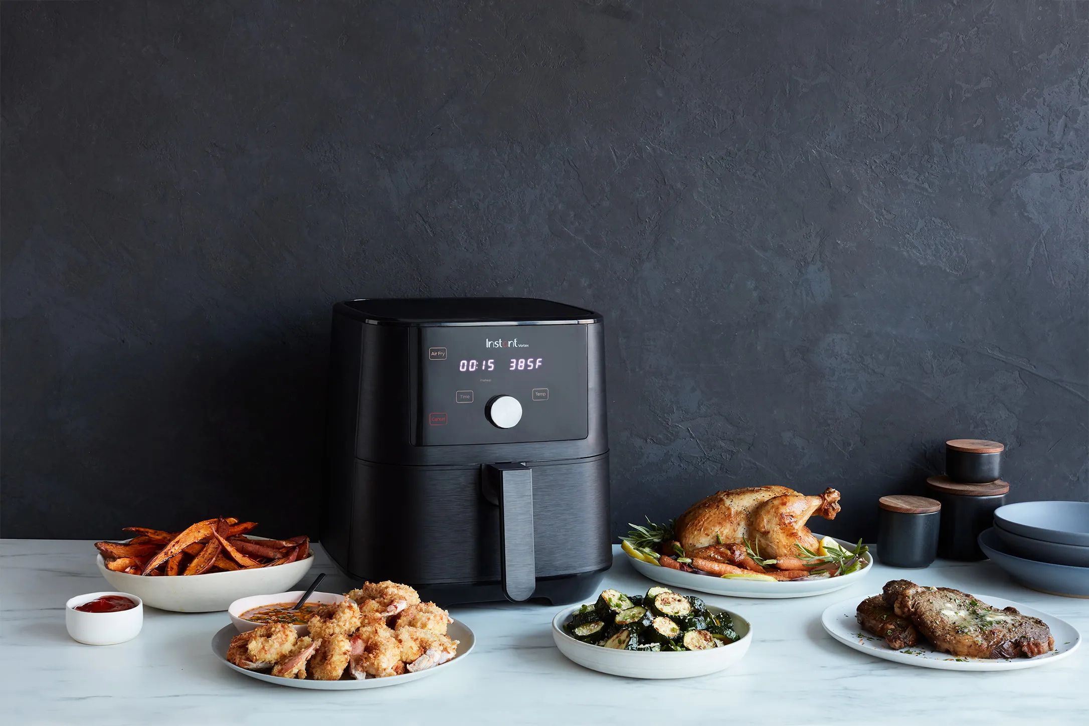 Instant Airfryers Vortex 6 Airfryer 81-140-3030-01-EU i Sort, 3