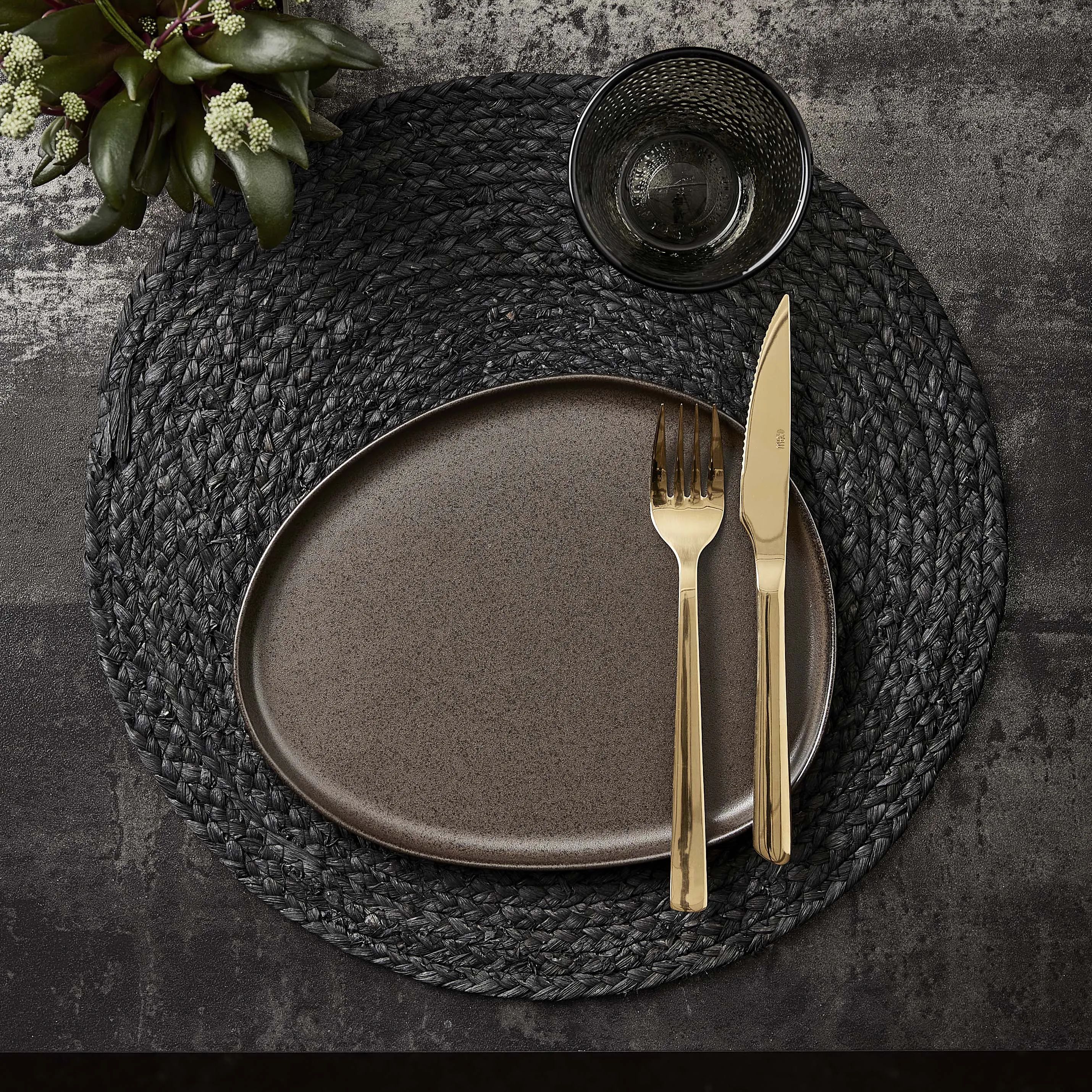 RAW by Aida Middagstallerkener RAW Organic Middagstallerken i Metallic Brown, 2