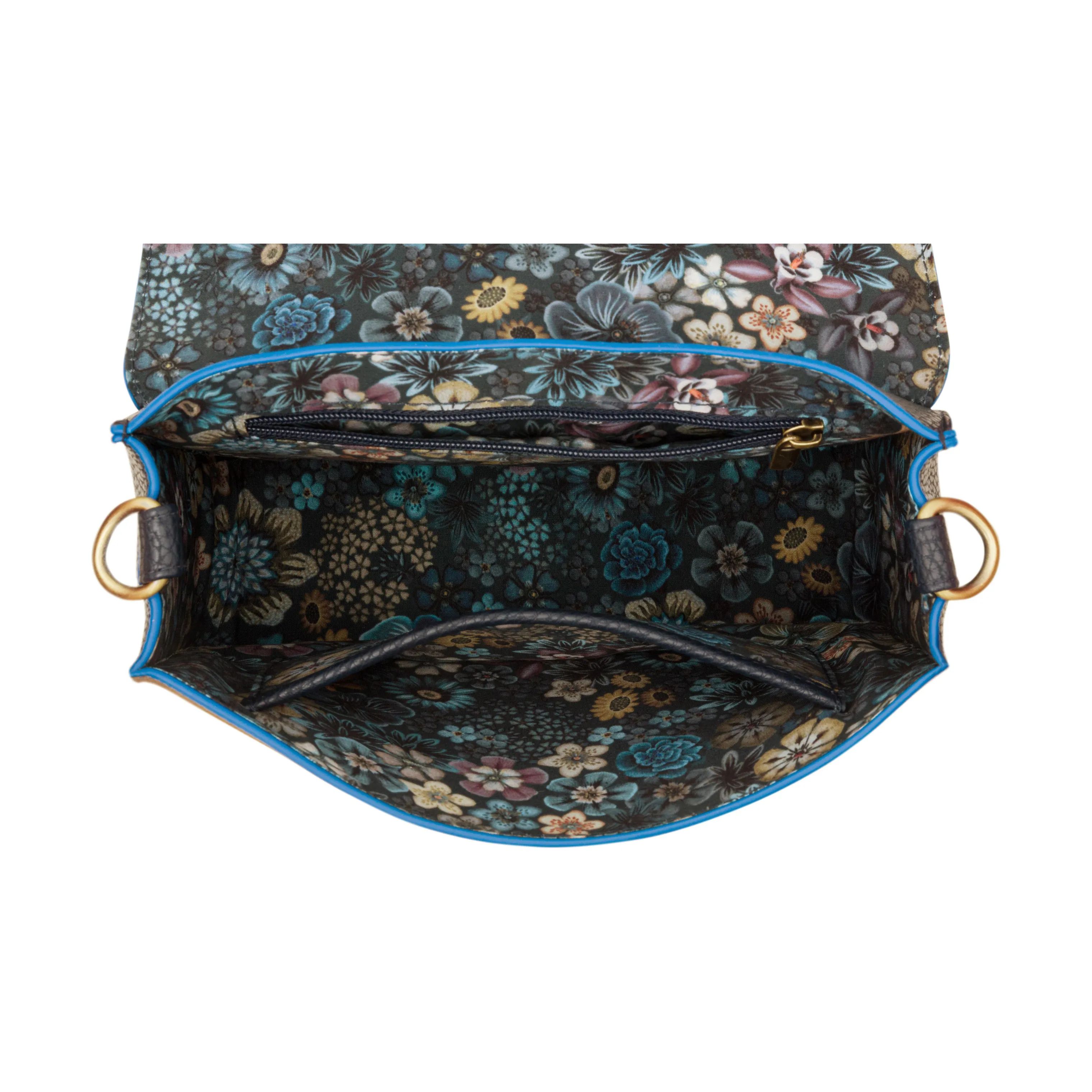 PIP Studio Øvrigt interiør Fenna Cross Body Bag i Blue, H19 x B16 cm, 3