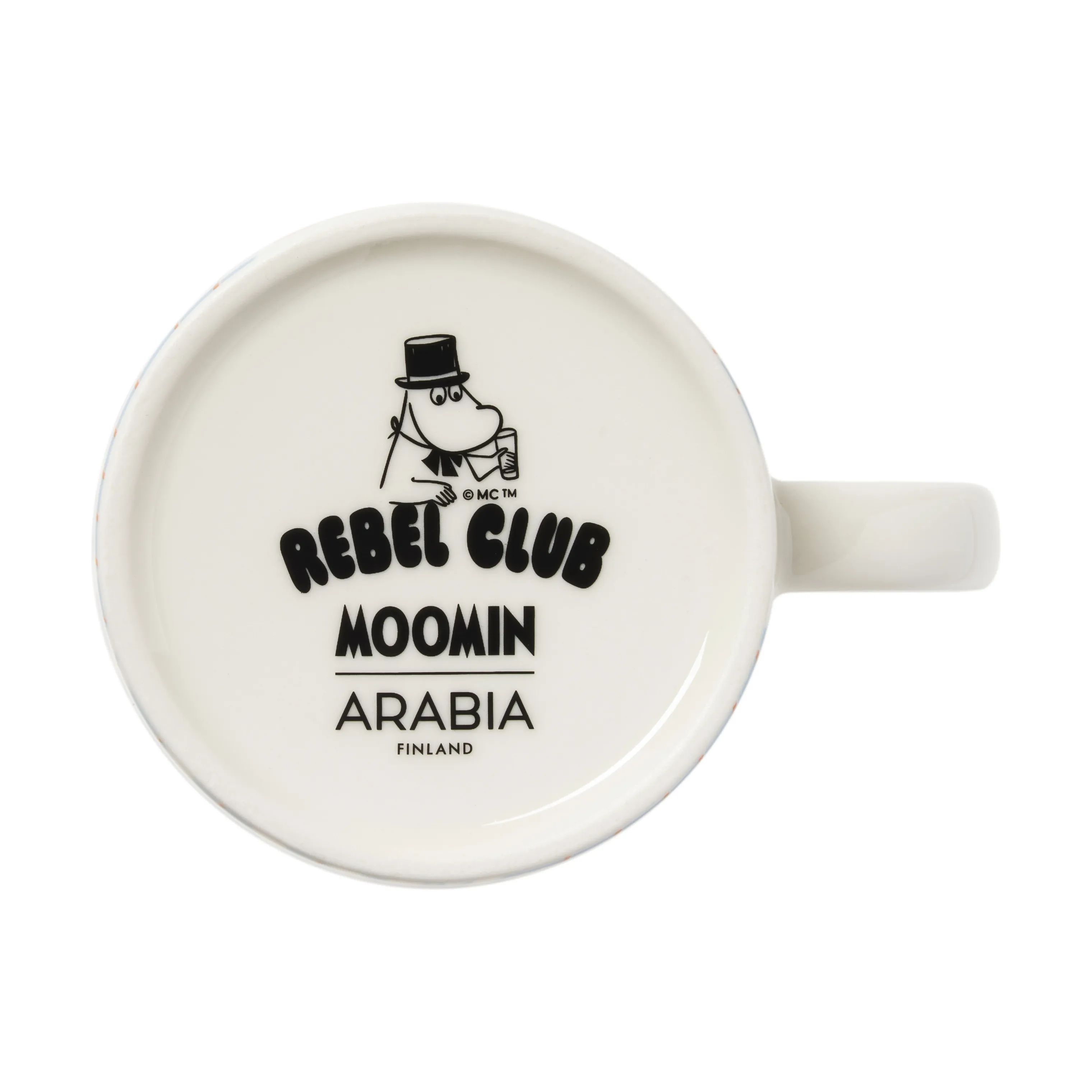Moomin Arabia Krus og kopper med hank Rebel Club Krus i Party queue, 2