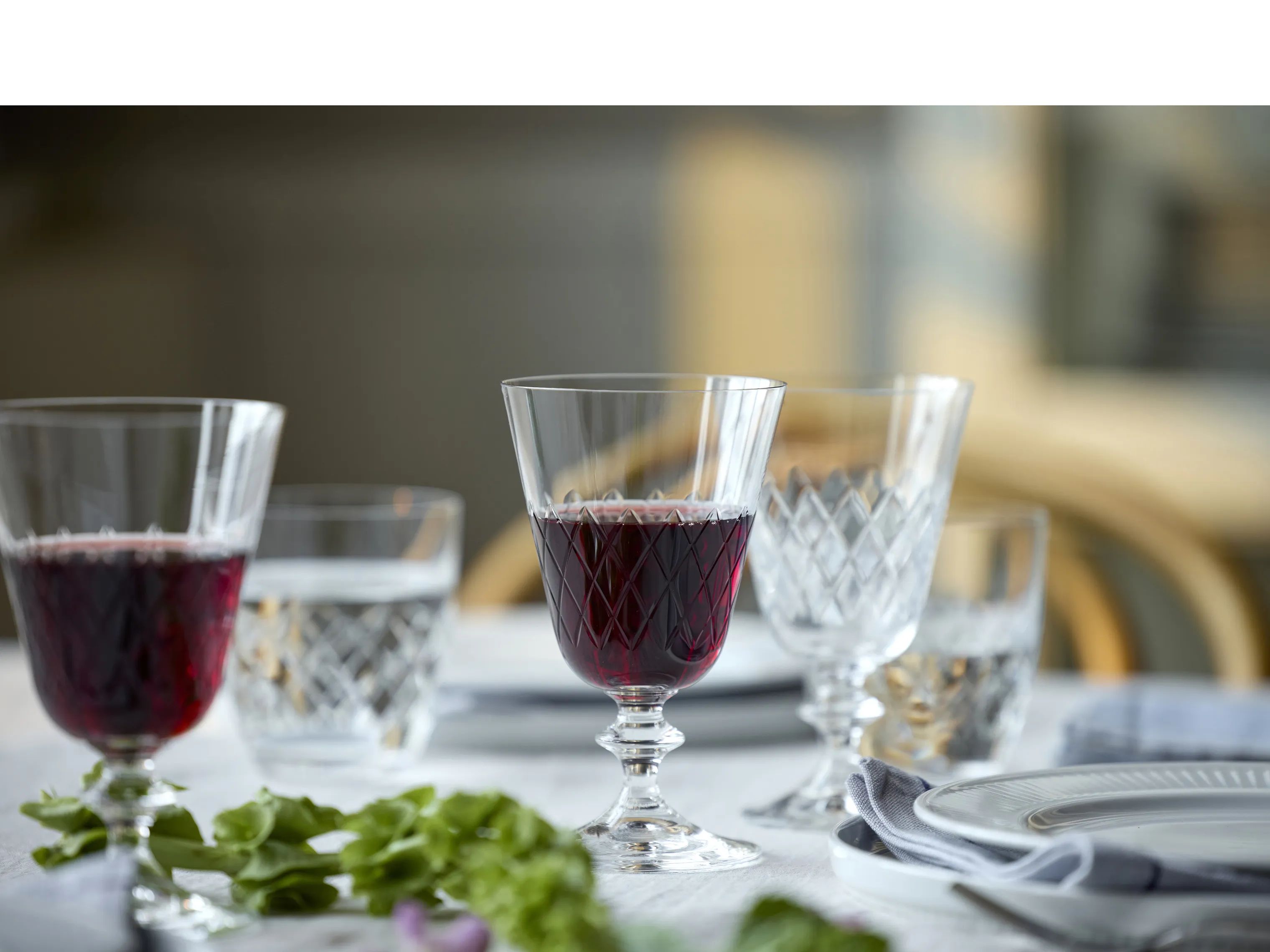 Lyngby Glas Rødvinsglas Eaton Rødvinsglas - 2 stk i Klar, 2